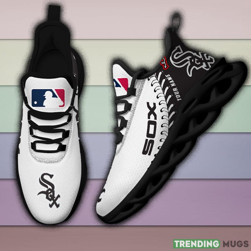 Chicago White Sox MLB MAX SOUL SHOES Custom Name For Men And Women Running Sneakers Max Soul Chicago White Sox MLB MAX SOUL SHOES Custom Name For Men And Women Running Sneakers Max Soul