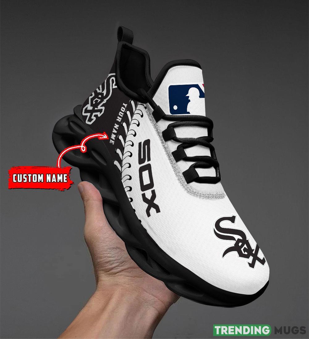 Chicago White Sox MLB MAX SOUL SHOES Custom Name For Men And Women Running Sneakers Max Soul Chicago White Sox MLB MAX SOUL SHOES Custom Name For Men And Women Running Sneakers Max Soul