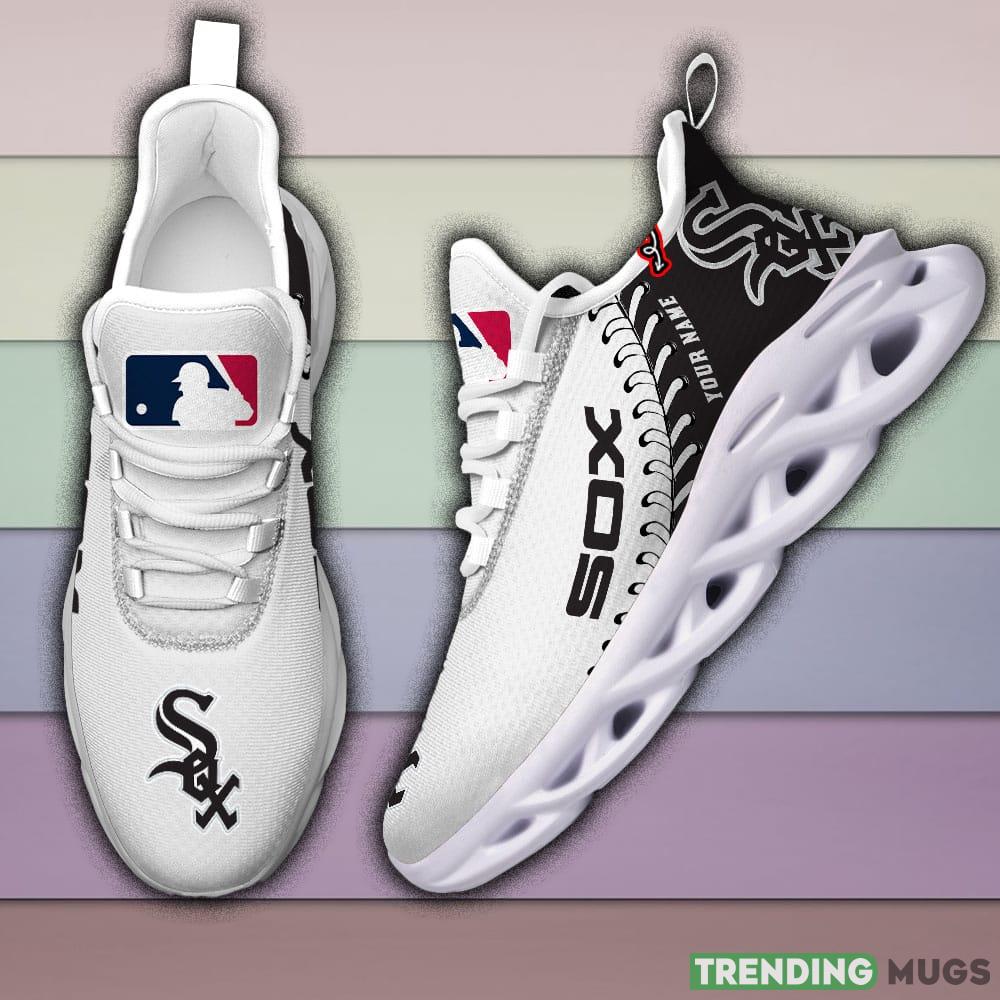 Chicago White Sox MLB MAX SOUL SHOES Custom Name For Men And Women Running Sneakers - Chicago White Sox-MLB PERSONALIZED MAX SOUL SHOES_2 Chicago White Sox MLB MAX SOUL SHOES Custom Name For Men And Women Running Sneakers - Chicago White Sox-MLB PERSONALIZED MAX SOUL SHOES_2