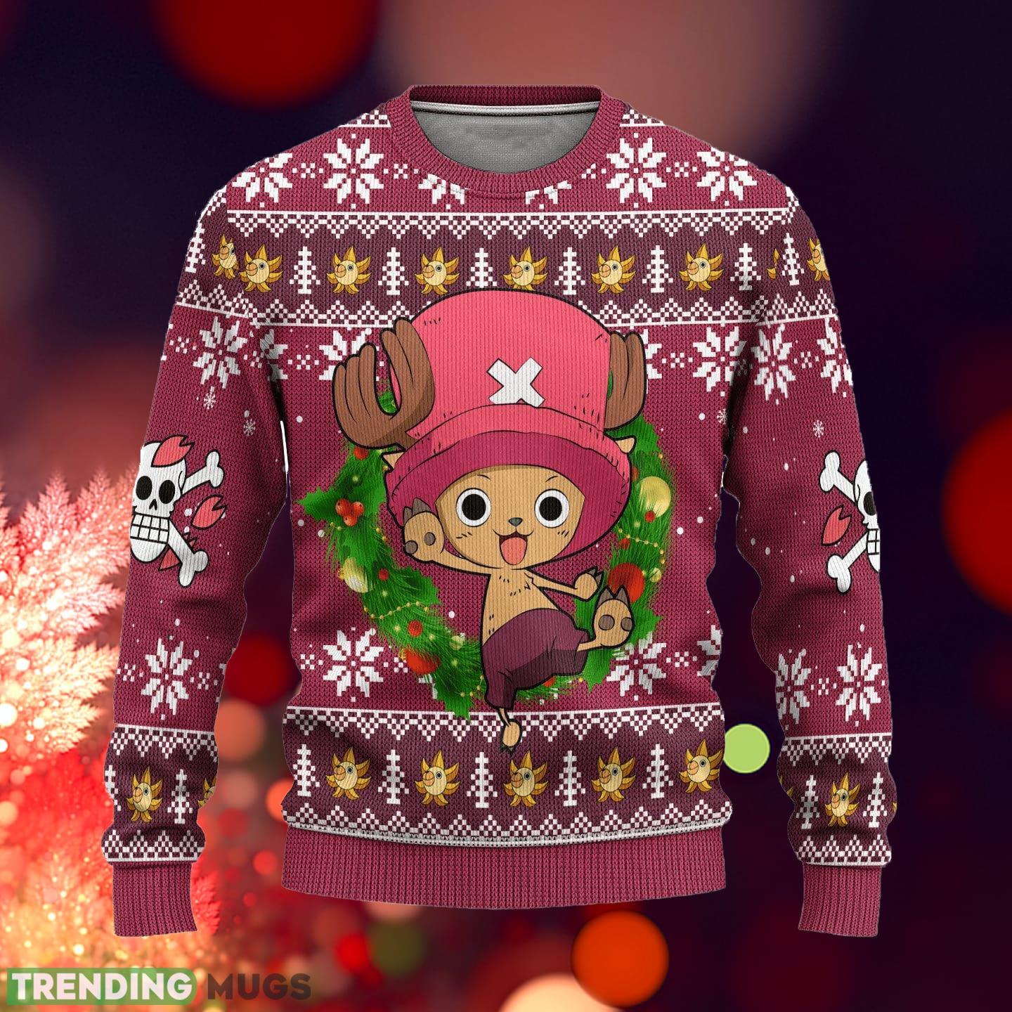 Chopper One Piece Anime Xmas Ideas Ugly Christmas Sweater Gift Thanksgiving - Chopper One Piece Anime Xmas Ideas Ugly Christmas Sweater Gift Thanksgiving_1 Chopper One Piece Anime Xmas Ideas Ugly Christmas Sweater Gift Thanksgiving - Chopper One Piece Anime Xmas Ideas Ugly Christmas Sweater Gift Thanksgiving_1