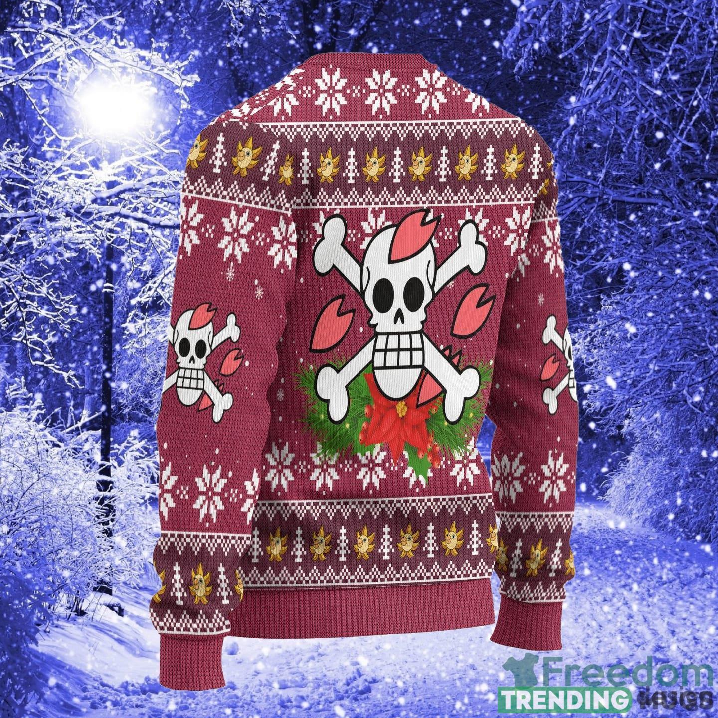 Chopper One Piece Anime Xmas Women Mens Ugly Christmas Sweater 3D Sweater Chopper One Piece Anime Xmas Women Mens Ugly Christmas Sweater 3D Sweater