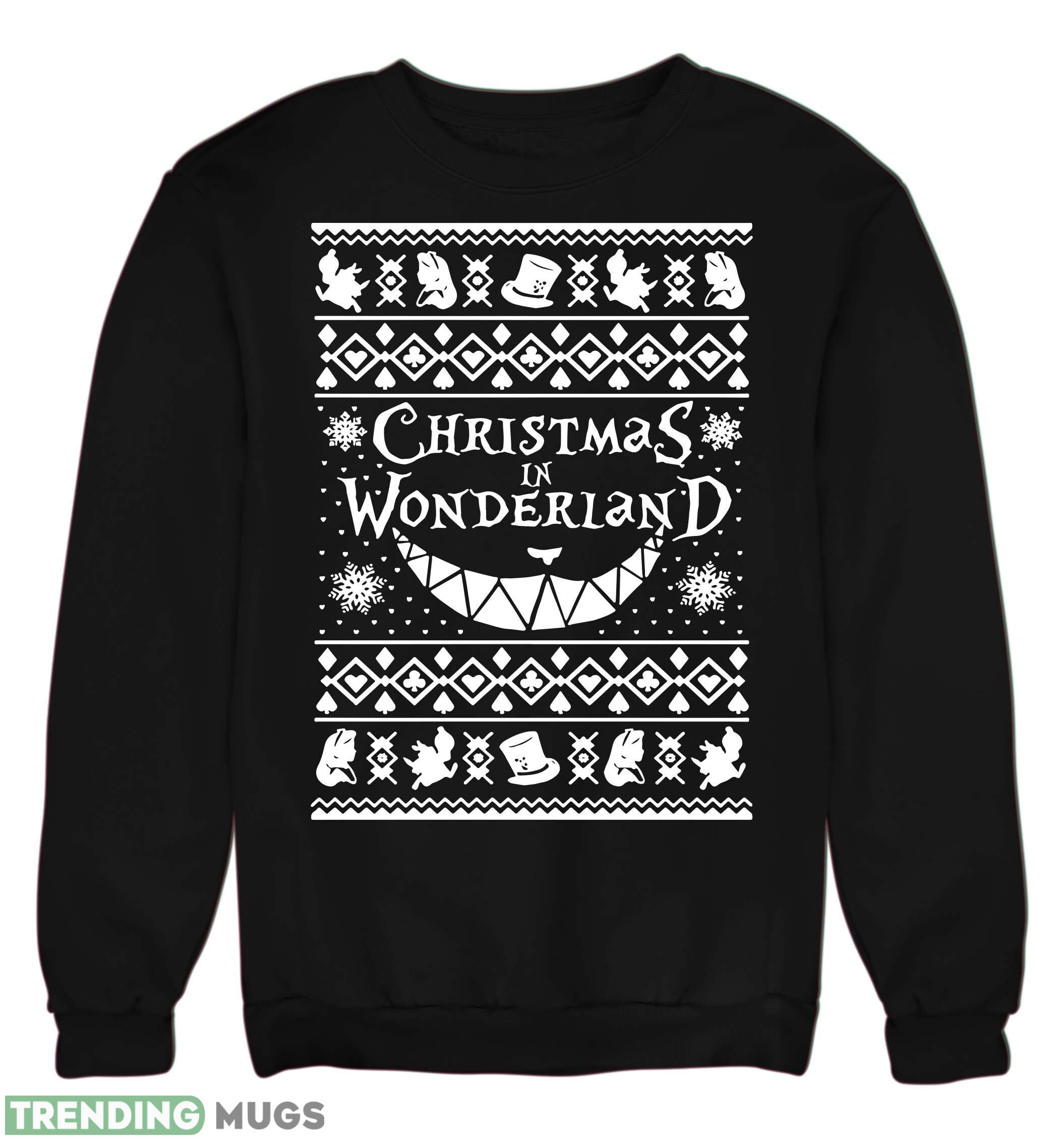 Christmas In Wonderland Jumper Cute Xmas Sweatshirt For Men And Women Gift For Christmas 3D Sweatshirt Christmas In Wonderland Jumper Cute Xmas Sweatshirt For Men And Women Gift For Christmas 3D Sweatshirt