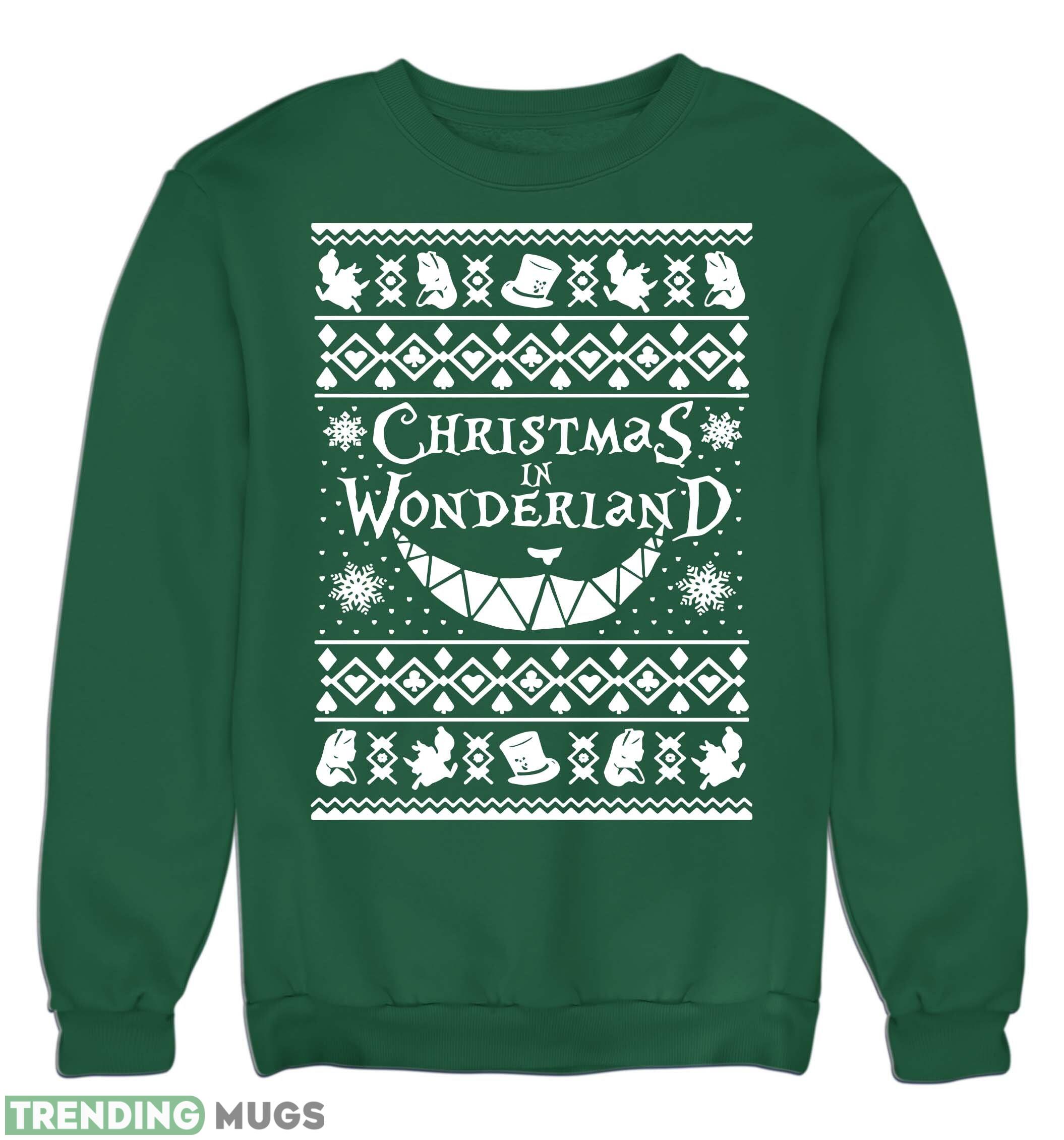 Christmas In Wonderland Jumper Cute Xmas Sweatshirt For Men And Women Gift For Christmas 3D Sweatshirt Christmas In Wonderland Jumper Cute Xmas Sweatshirt For Men And Women Gift For Christmas 3D Sweatshirt