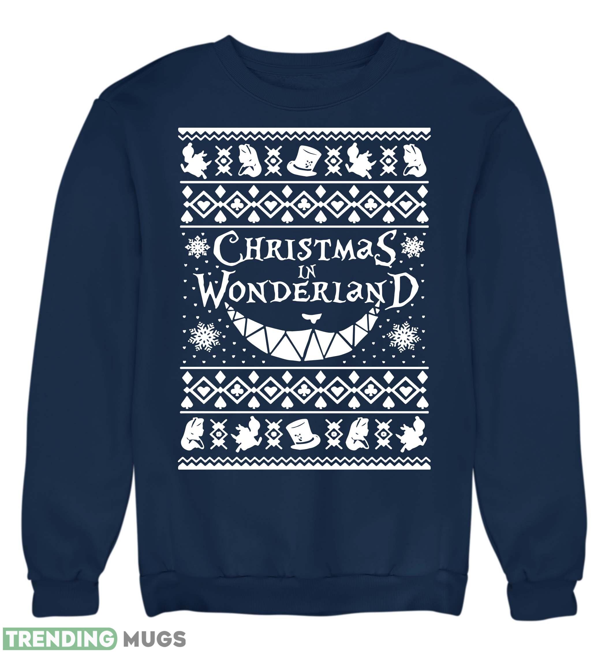 Christmas In Wonderland Jumper Cute Xmas Sweatshirt For Men And Women Gift For Christmas - Christmas In Wonderland Jumper Cute Xmas Sweatshirt Adults & Kids Gift Present_1 Christmas In Wonderland Jumper Cute Xmas Sweatshirt For Men And Women Gift For Christmas - Christmas In Wonderland Jumper Cute Xmas Sweatshirt Adults & Kids Gift Present_1