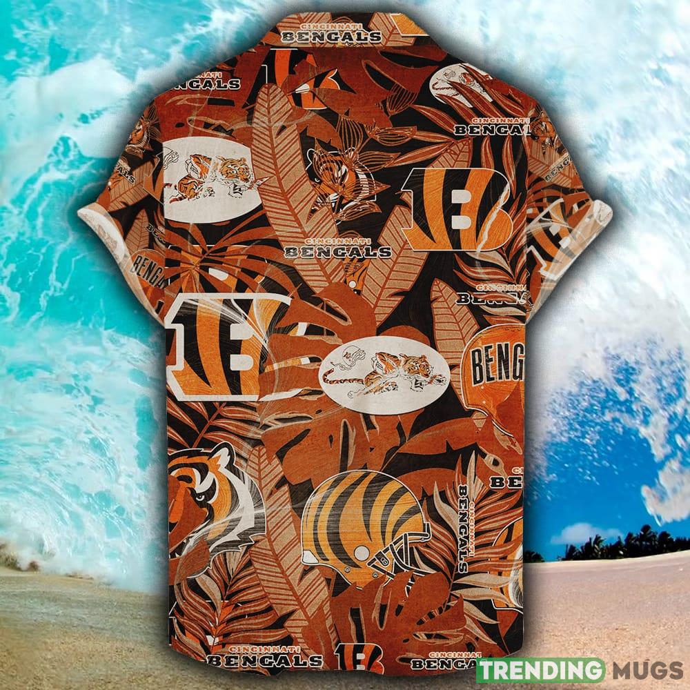 Cincinnati Bengals 3D Hawaiian Retro NFLTropical Beach Men And Women For Fans Gift Hawaiian Shirt Cincinnati Bengals 3D Hawaiian Retro NFLTropical Beach Men And Women For Fans Gift Hawaiian Shirt