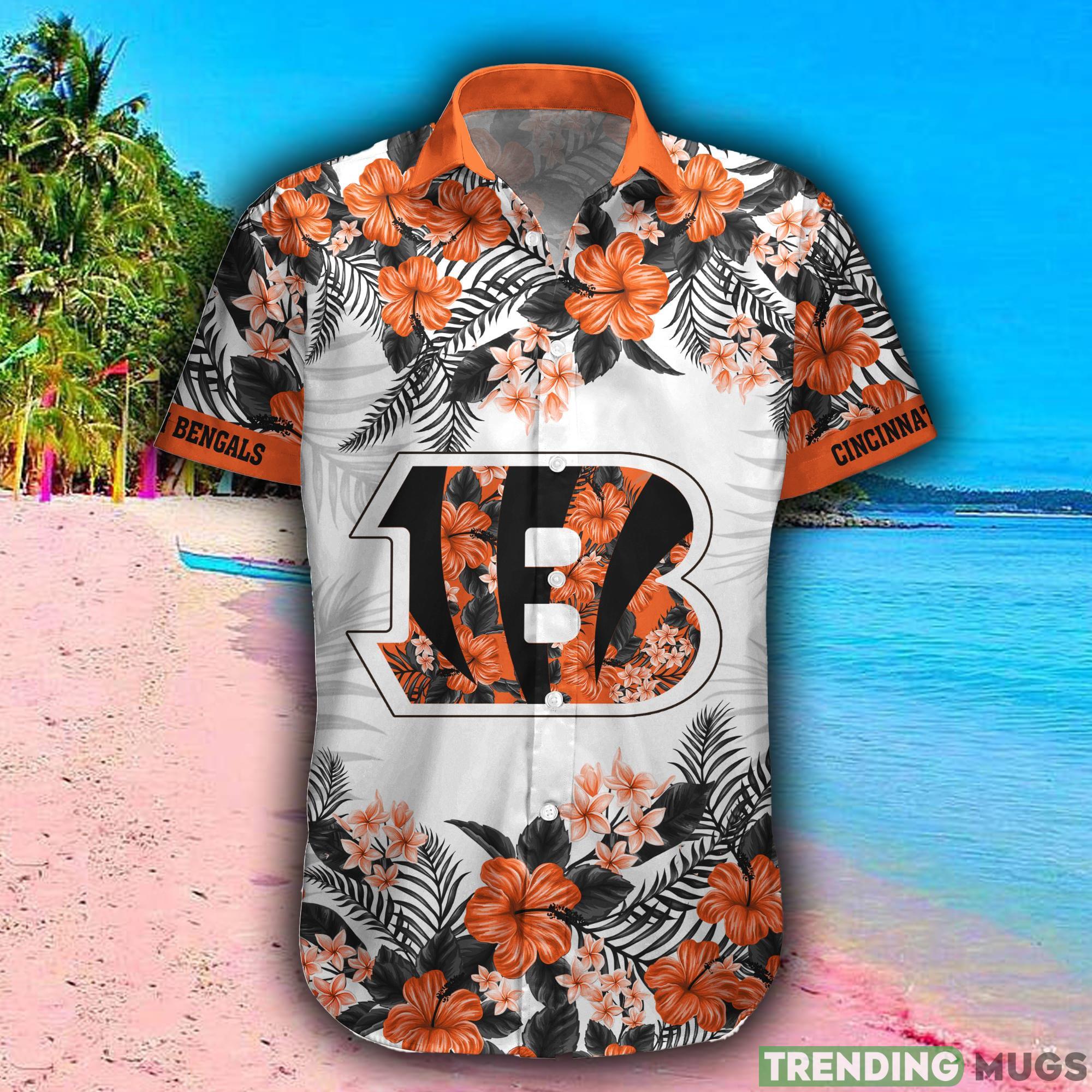 Cincinnati Bengals 3D Hawaiian Shirt And Shorts For Men And Women Gift Fans Hawaiian & Short Cincinnati Bengals 3D Hawaiian Shirt And Shorts For Men And Women Gift Fans Hawaiian & Short