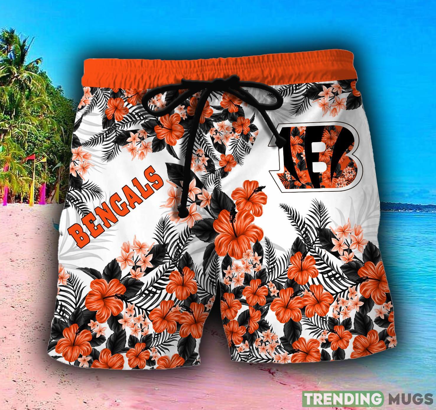 Cincinnati Bengals 3D Hawaiian Shirt And Shorts For Men And Women Gift Fans Hawaiian & Short Cincinnati Bengals 3D Hawaiian Shirt And Shorts For Men And Women Gift Fans Hawaiian & Short