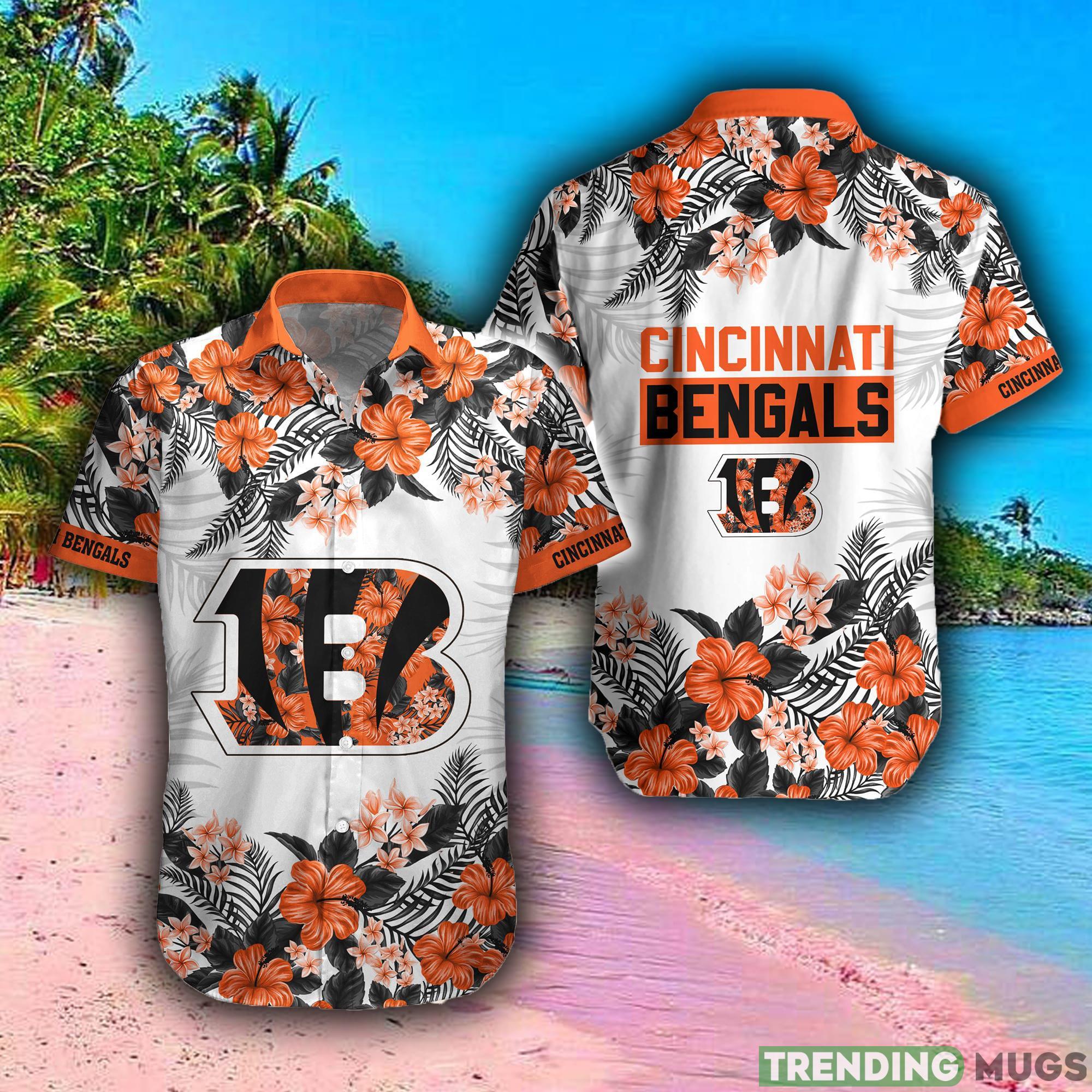 Cincinnati Bengals 3D Hawaiian Shirt And Shorts For Men And Women Gift Fans - Cincinnati Bengals Hawaiian Shirt, Shorts, Combo Hawaiian Shirt And Shorts_1 Cincinnati Bengals 3D Hawaiian Shirt And Shorts For Men And Women Gift Fans - Cincinnati Bengals Hawaiian Shirt, Shorts, Combo Hawaiian Shirt And Shorts_1