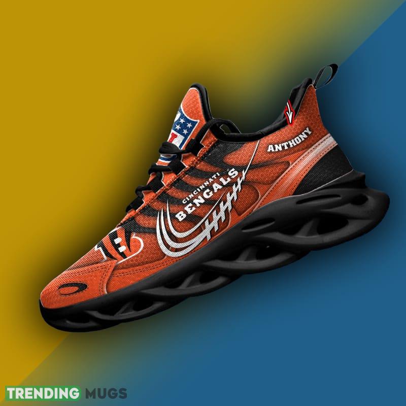 Cincinnati Bengals NFL New Style Max Soul Shoes Custom Name Gift For Men Women - Cincinnati Bengals NFL Max Soul Shoes Custom Name_1 Cincinnati Bengals NFL New Style Max Soul Shoes Custom Name Gift For Men Women - Cincinnati Bengals NFL Max Soul Shoes Custom Name_1