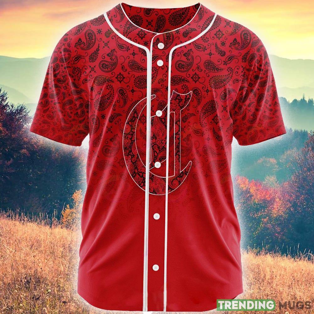 Cincinnati Reds Design MLB Jersey Shirt Custom Number And Name For Men And Women Gift Fans - Cincinnati Reds-CUSTOM MLB Paisley Pattern Jersey_1 Cincinnati Reds Design MLB Jersey Shirt Custom Number And Name For Men And Women Gift Fans - Cincinnati Reds-CUSTOM MLB Paisley Pattern Jersey_1
