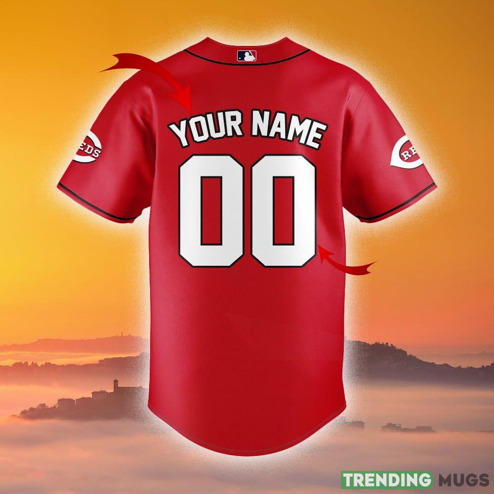 Cincinnati Reds MLB Jersey Shirt Custom Number And Name For Men And Women Gift Fans Football Jersey Cincinnati Reds MLB Jersey Shirt Custom Number And Name For Men And Women Gift Fans Football Jersey