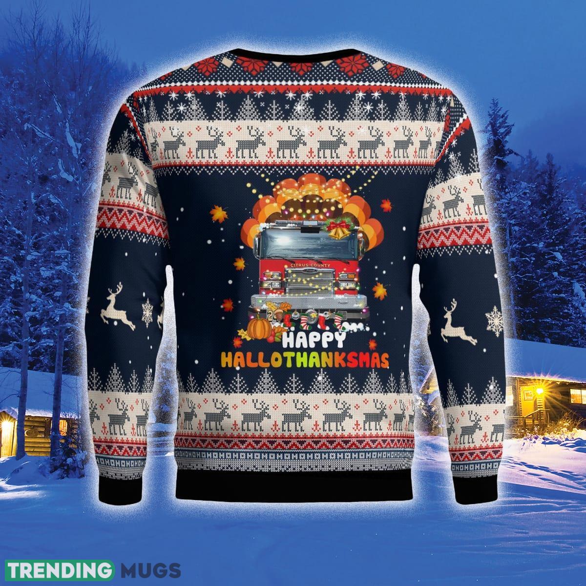 Citrus County Fire Rescue 3D Sweater For Men And Women Gift For Christmas 3D Sweater Citrus County Fire Rescue 3D Sweater For Men And Women Gift For Christmas 3D Sweater