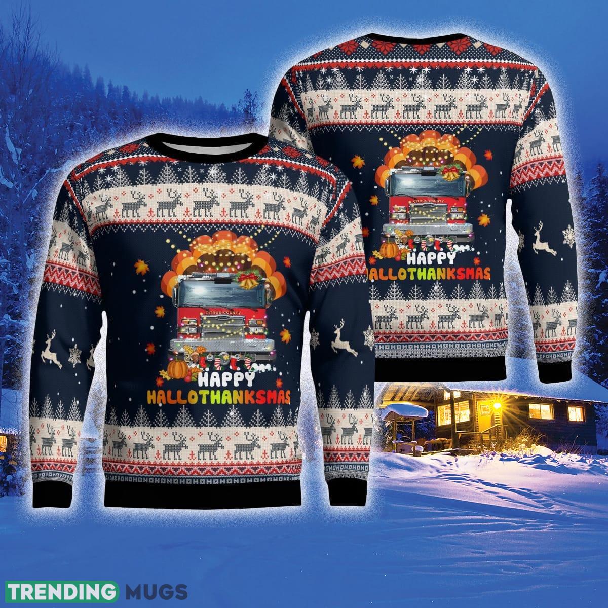 Citrus County Fire Rescue 3D Sweater For Men And Women Gift For Christmas - Citrus County Fire Rescue Christmas Ugly Sweater_1 Citrus County Fire Rescue 3D Sweater For Men And Women Gift For Christmas - Citrus County Fire Rescue Christmas Ugly Sweater_1