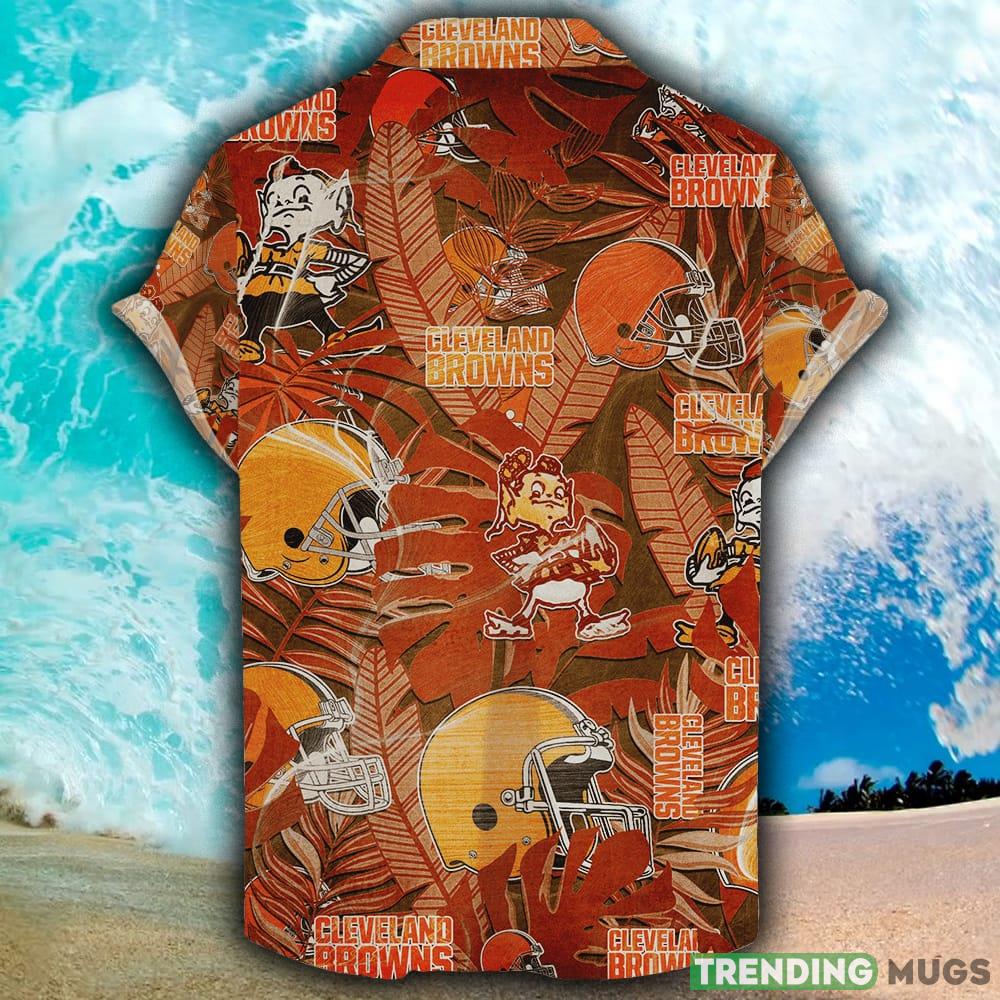 Cleveland Browns 3D Hawaiian Retro NFLTropical Beach Men And Women For Fans Gift Hawaiian Shirt Cleveland Browns 3D Hawaiian Retro NFLTropical Beach Men And Women For Fans Gift Hawaiian Shirt