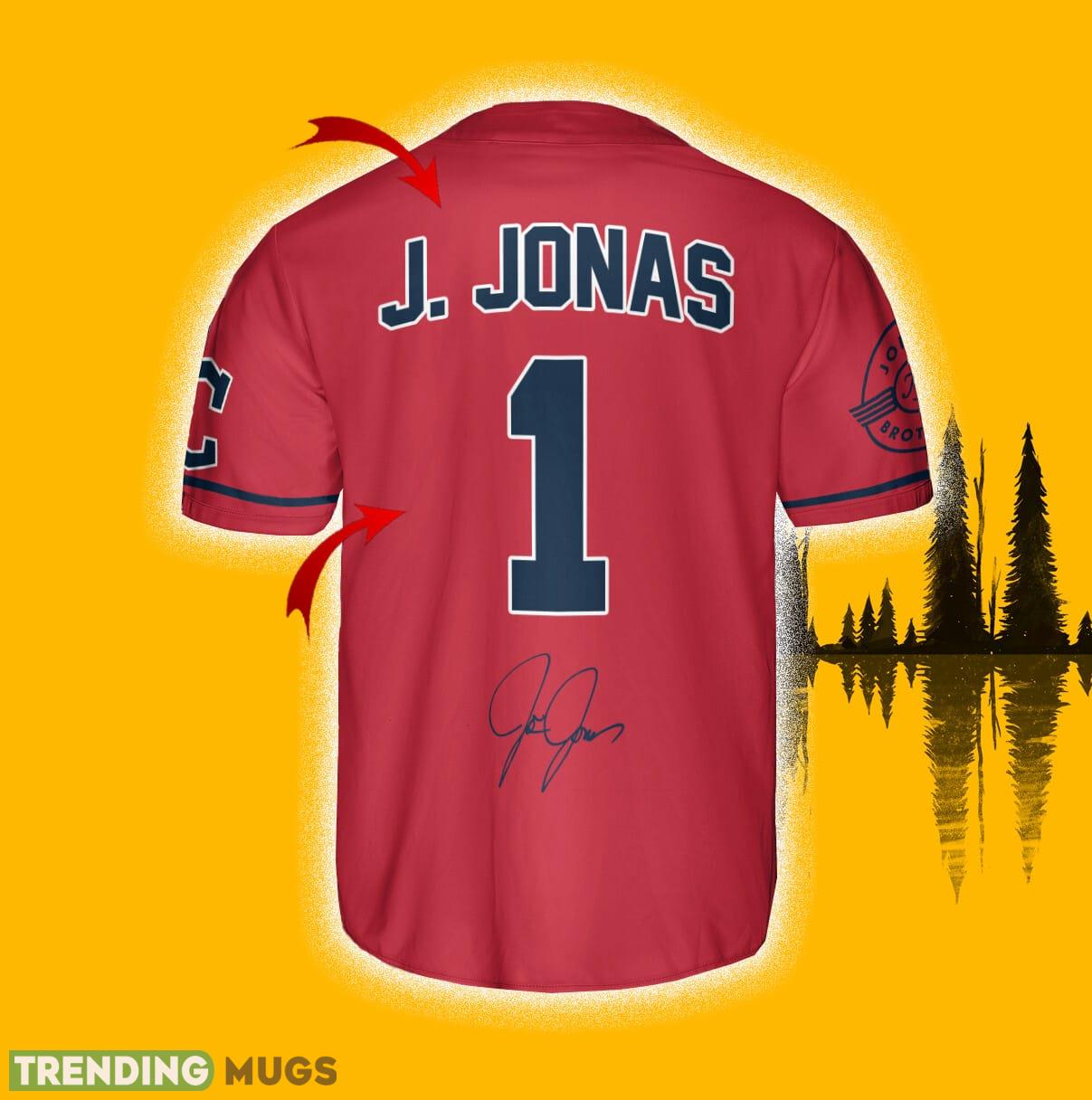 Cleveland Guardians J. Jonas Red Baseball Jersey Shirt Custom Number And Name Football Jersey Cleveland Guardians J. Jonas Red Baseball Jersey Shirt Custom Number And Name Football Jersey
