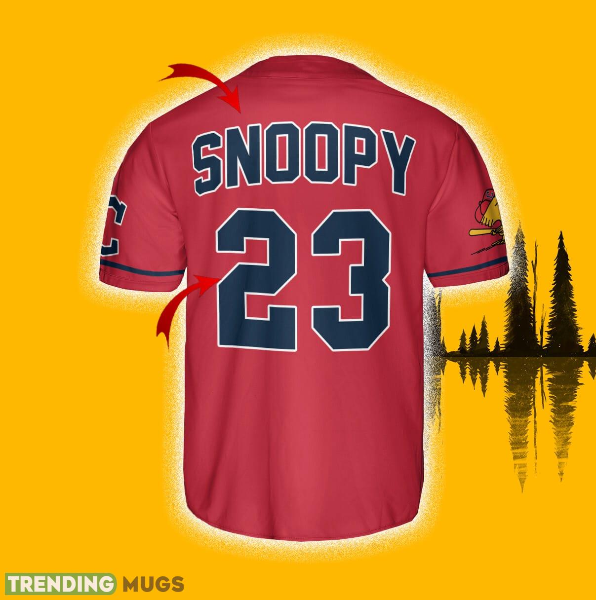 Cleveland Guardians Peanuts Snoopy Baseball Jersey Shirt Red Custom Number And Name Football Jersey Cleveland Guardians Peanuts Snoopy Baseball Jersey Shirt Red Custom Number And Name Football Jersey