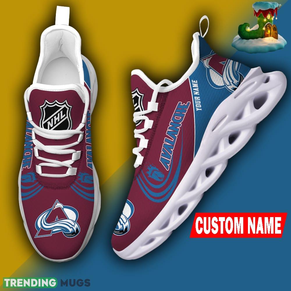 Colorado Avalanche NHL Logo Chunky Sneakers New Personalized Name Max Soul Shoes Max Soul Colorado Avalanche NHL Logo Chunky Sneakers New Personalized Name Max Soul Shoes Max Soul