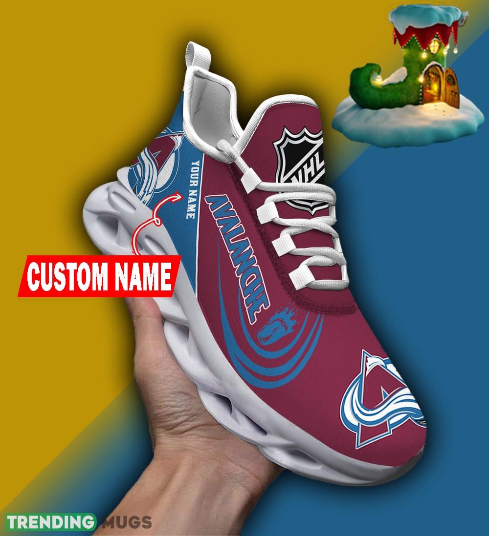 Colorado Avalanche NHL Logo Chunky Sneakers New Personalized Name Max Soul Shoes - Colorado Avalanche-NHL New Personalized Max Soul Shoes_1 Colorado Avalanche NHL Logo Chunky Sneakers New Personalized Name Max Soul Shoes - Colorado Avalanche-NHL New Personalized Max Soul Shoes_1