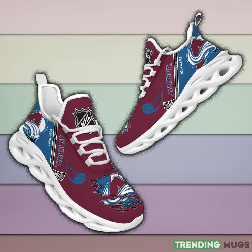 Colorado Avalanche NHL Max Soul Shoes Custom Name For Men And Women Running Sneakers Max Soul Colorado Avalanche NHL Max Soul Shoes Custom Name For Men And Women Running Sneakers Max Soul