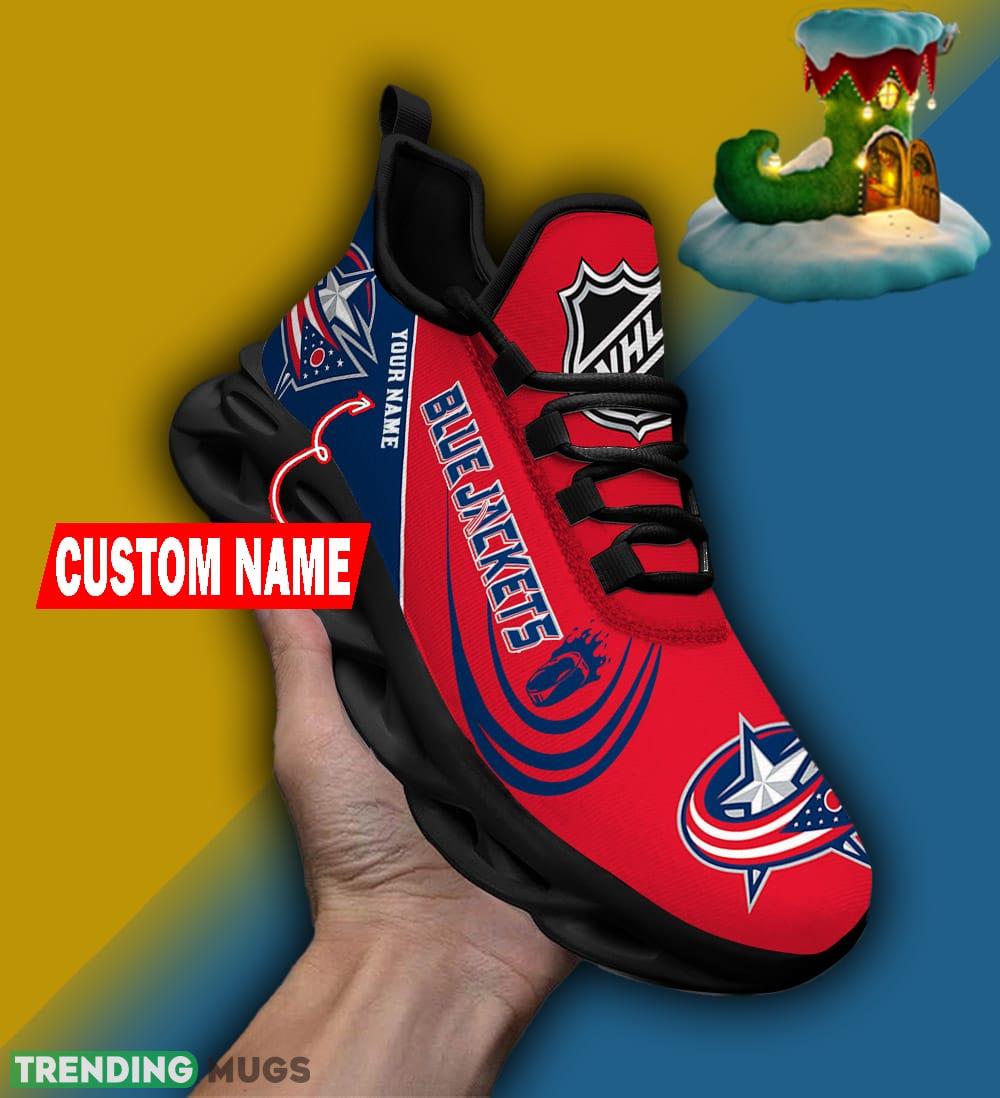 Columbus Blue Jackets NHL Logo Chunky Sneakers New Personalized Name Max Soul Shoes Max Soul Columbus Blue Jackets NHL Logo Chunky Sneakers New Personalized Name Max Soul Shoes Max Soul
