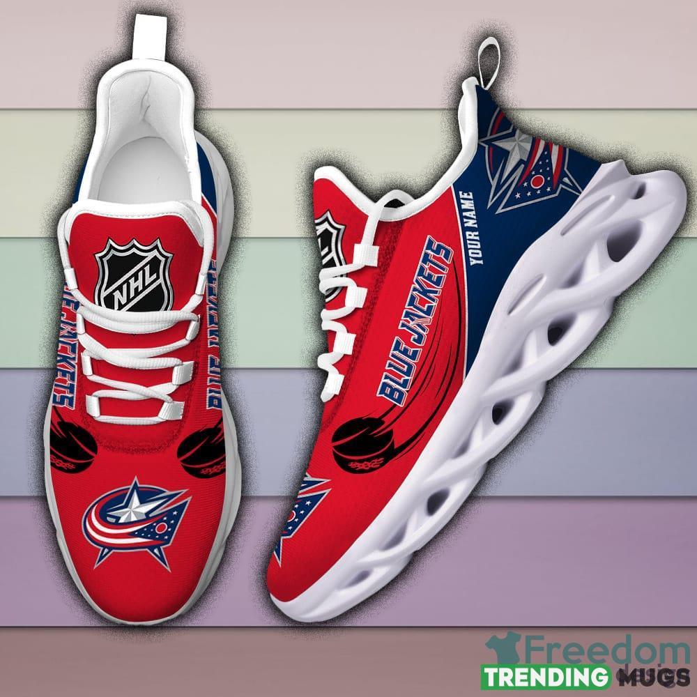 Columbus Blue Jackets NHL New Max Soul Shoes Custom Name For Men And Women Running Sneakers Max Soul Columbus Blue Jackets NHL New Max Soul Shoes Custom Name For Men And Women Running Sneakers Max Soul