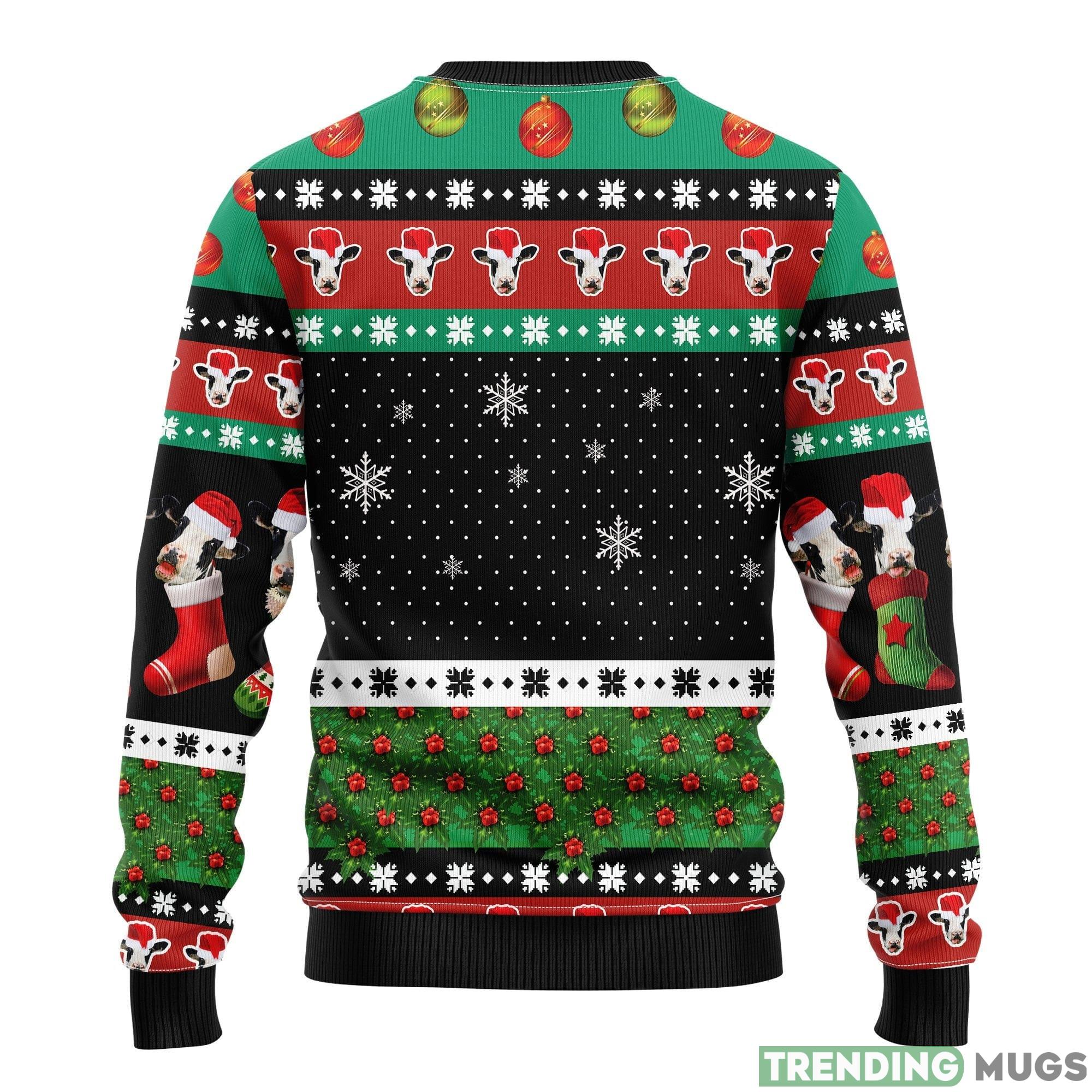 Cow Funny Thanksgiving Women Mens Ugly Christmas Sweater 3D Sweater Cow Funny Thanksgiving Women Mens Ugly Christmas Sweater 3D Sweater