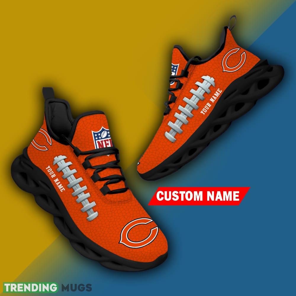 Custom Name Chicago Bears NFL Chunky Sneakers New Design Max Soul Shoes Max Soul Custom Name Chicago Bears NFL Chunky Sneakers New Design Max Soul Shoes Max Soul