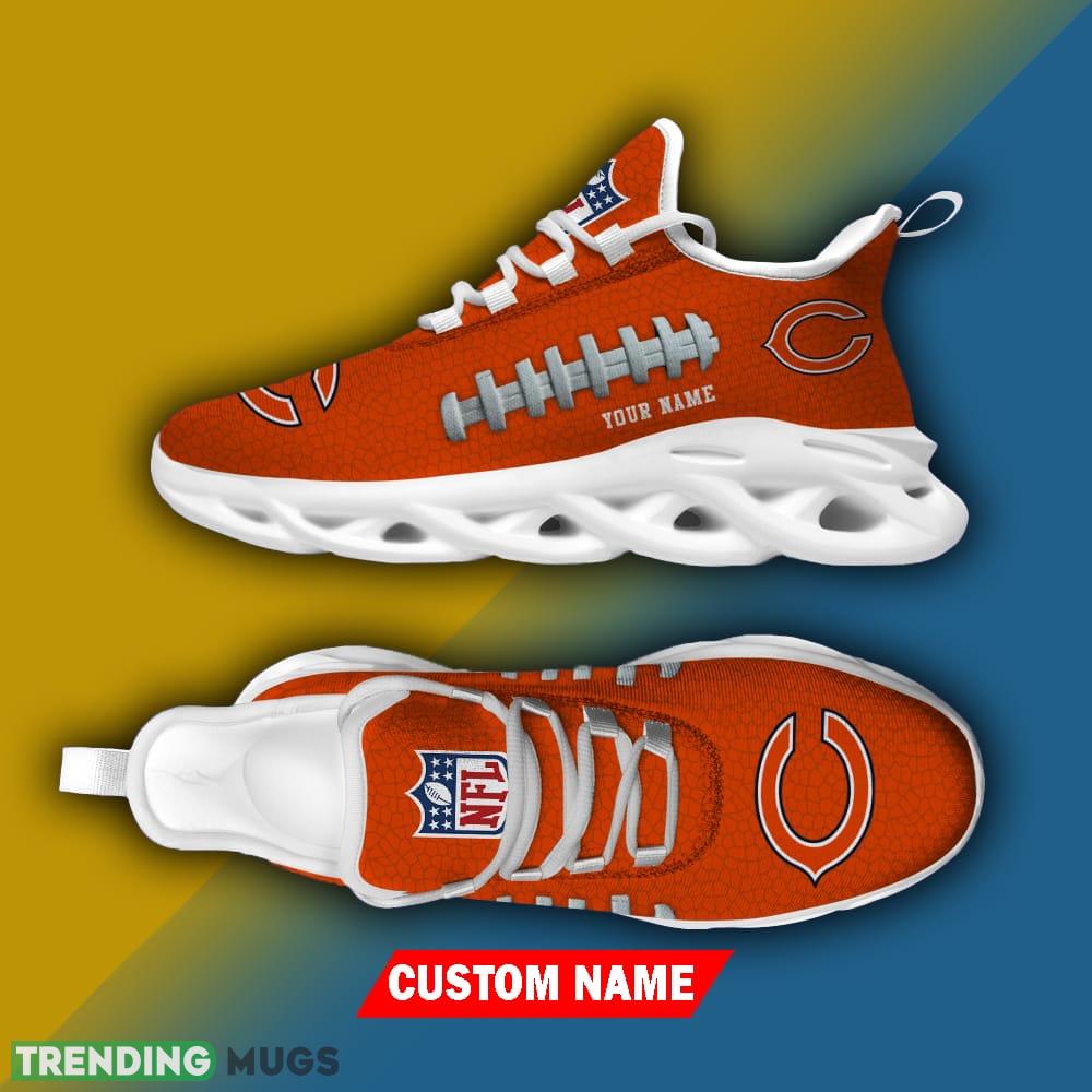 Custom Name Chicago Bears NFL Chunky Sneakers New Design Max Soul Shoes Max Soul Custom Name Chicago Bears NFL Chunky Sneakers New Design Max Soul Shoes Max Soul