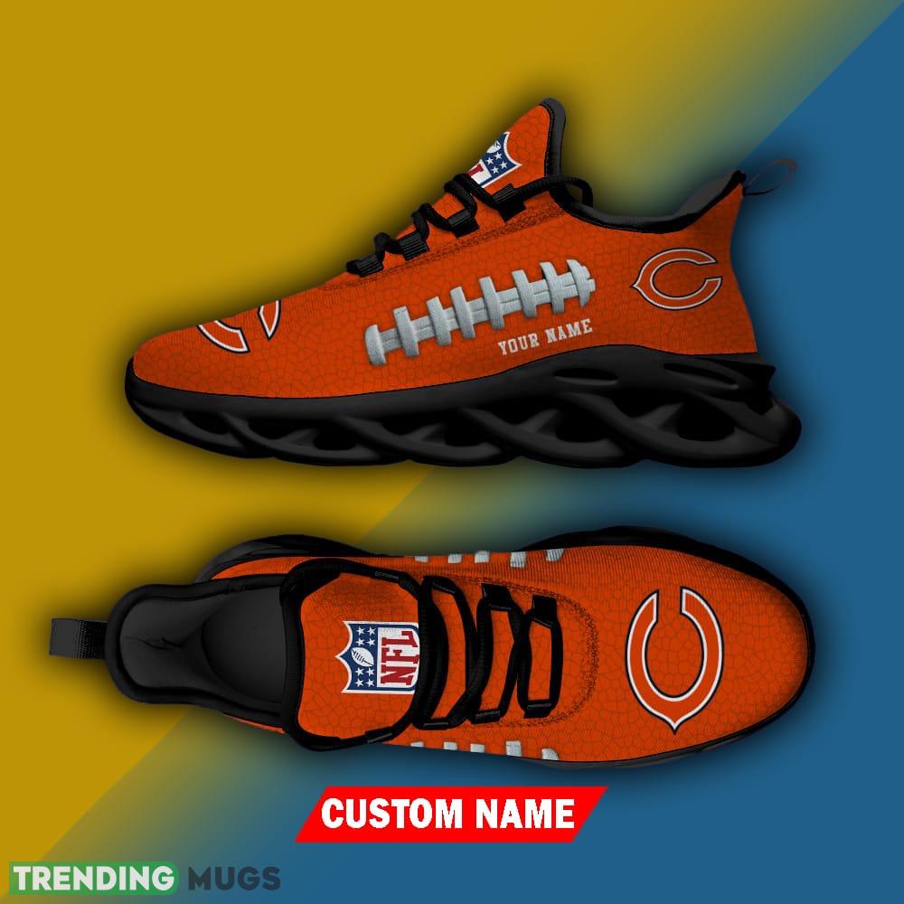 Custom Name Chicago Bears NFL Chunky Sneakers New Design Max Soul Shoes Max Soul Custom Name Chicago Bears NFL Chunky Sneakers New Design Max Soul Shoes Max Soul