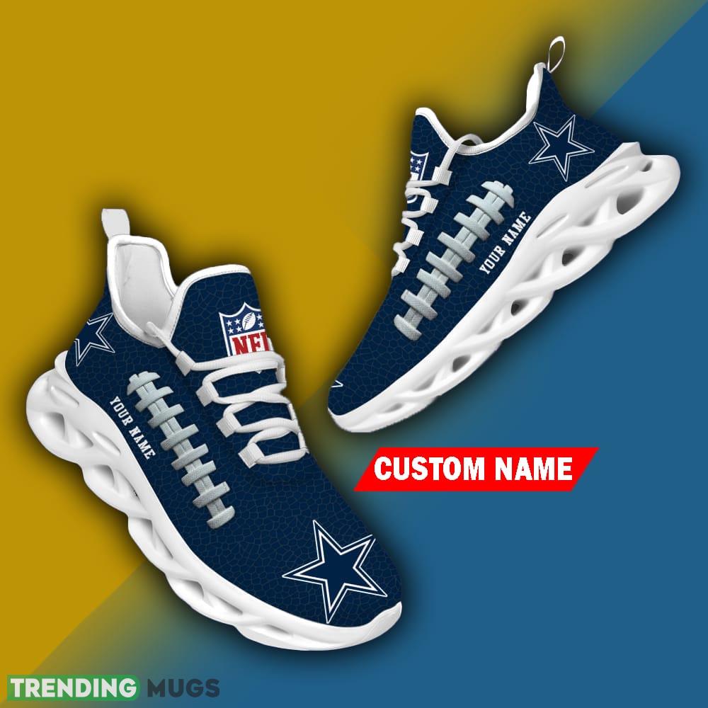 Custom Name Dallas Cowboys NFL Chunky Sneakers New Design Max Soul Shoes - Custom Name Dallas Cowboys NFL New Design Max Soul Shoes_3 Custom Name Dallas Cowboys NFL Chunky Sneakers New Design Max Soul Shoes - Custom Name Dallas Cowboys NFL New Design Max Soul Shoes_3