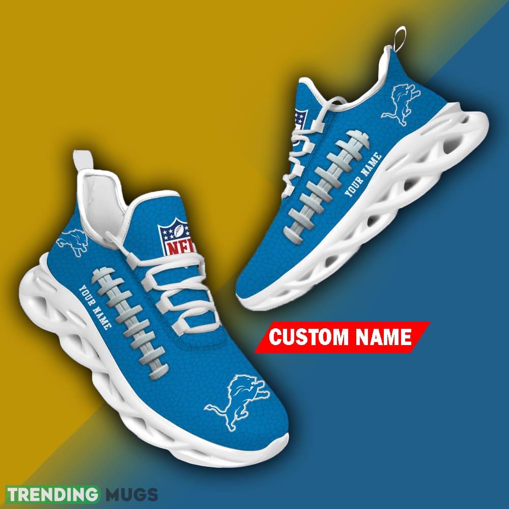 Custom Name Detroit Lions NFL Chunky Sneakers New Design Max Soul Shoes - Custom Name Detroit Lions NFL New Design Max Soul Shoes_3 Custom Name Detroit Lions NFL Chunky Sneakers New Design Max Soul Shoes - Custom Name Detroit Lions NFL New Design Max Soul Shoes_3