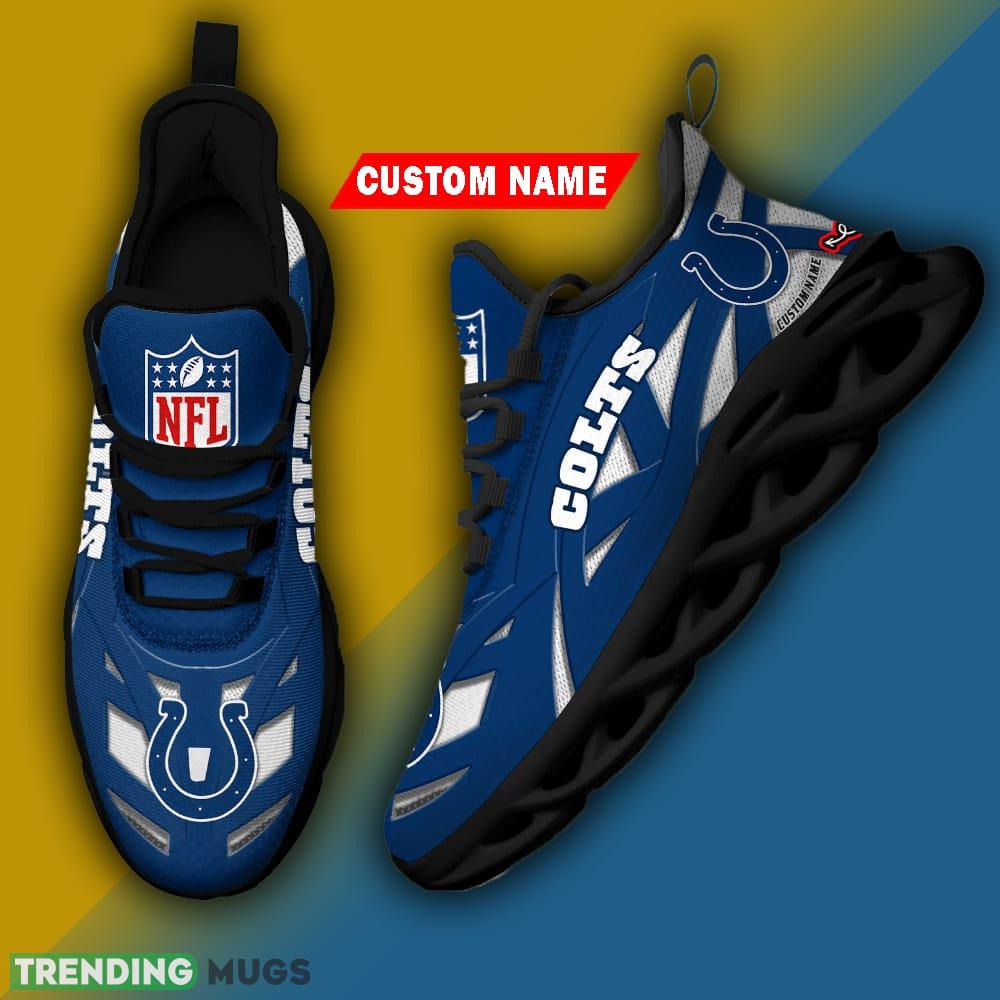 Custom Name Indianapolis Colts NFL Striped Max Soul Shoes Gift For Men Women - Indianapolis Colts-NFL Max Soul Shoe Custom Names_3 Custom Name Indianapolis Colts NFL Striped Max Soul Shoes Gift For Men Women - Indianapolis Colts-NFL Max Soul Shoe Custom Names_3