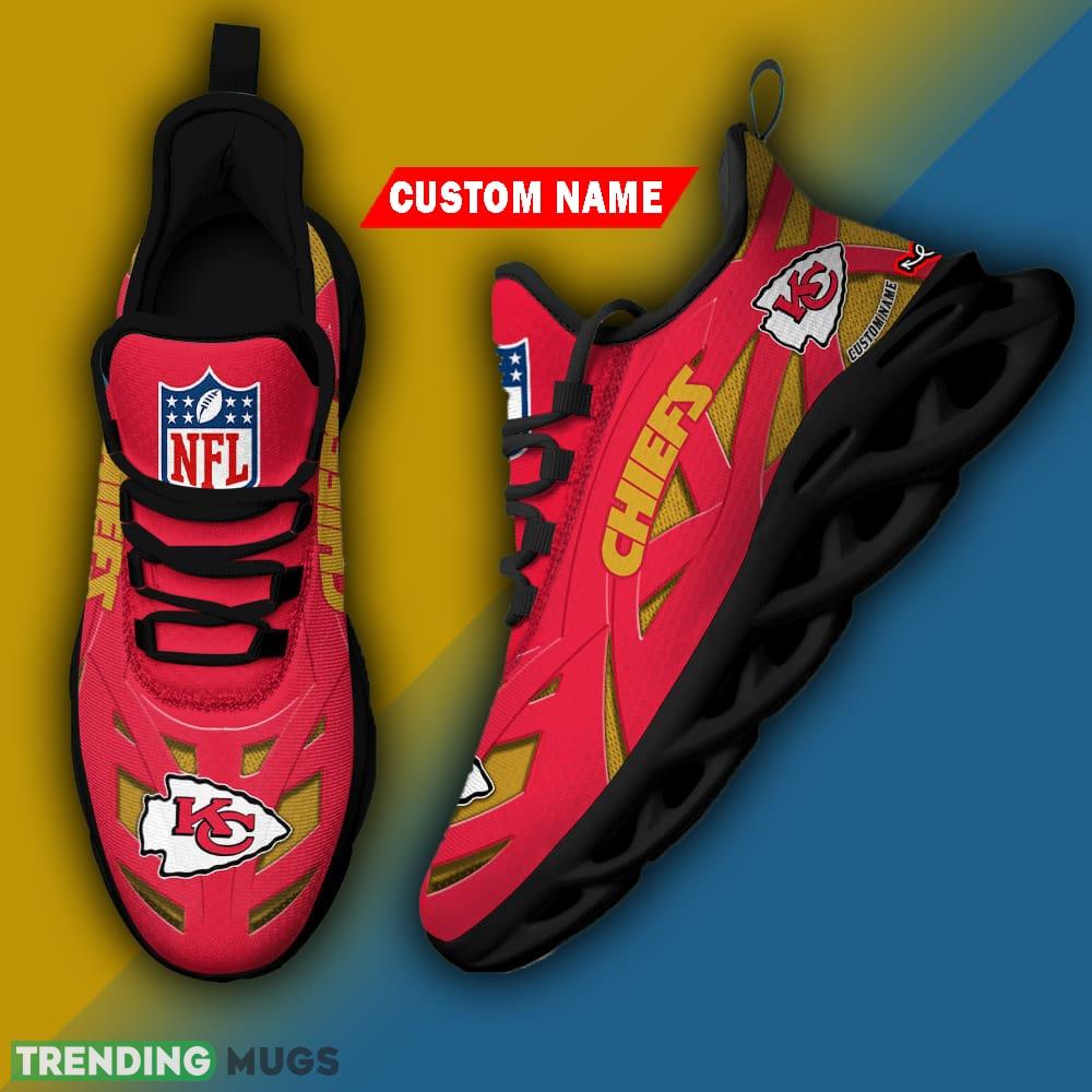 Custom Name Kansas City Chiefs NFL Striped Max Soul Shoes Gift For Men Women - Kansas City Chiefs-NFL Max Soul Shoe Custom Names_3 Custom Name Kansas City Chiefs NFL Striped Max Soul Shoes Gift For Men Women - Kansas City Chiefs-NFL Max Soul Shoe Custom Names_3