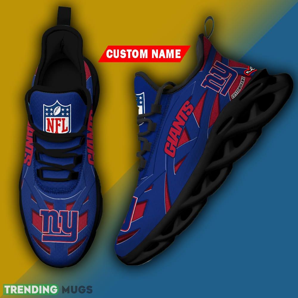 Custom Name New York Giants NFL Striped Max Soul Shoes Gift For Men Women - New York Giants-NFL Max Soul Shoe Custom Names_3 Custom Name New York Giants NFL Striped Max Soul Shoes Gift For Men Women - New York Giants-NFL Max Soul Shoe Custom Names_3
