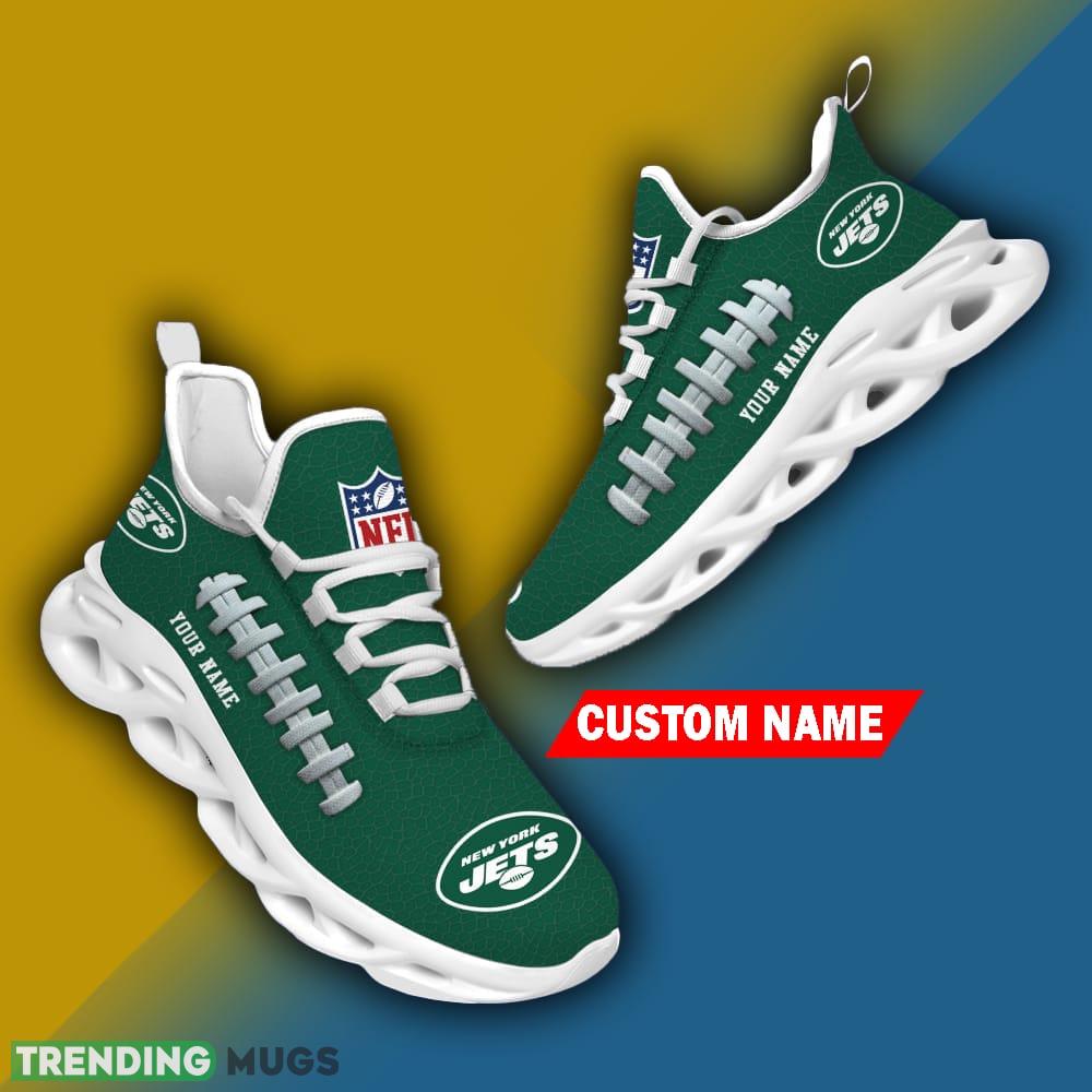 Custom Name New York Jets NFL Chunky Sneakers New Design Max Soul Shoes - Custom Name New York Jets NFL New Design Max Soul Shoes_3 Custom Name New York Jets NFL Chunky Sneakers New Design Max Soul Shoes - Custom Name New York Jets NFL New Design Max Soul Shoes_3