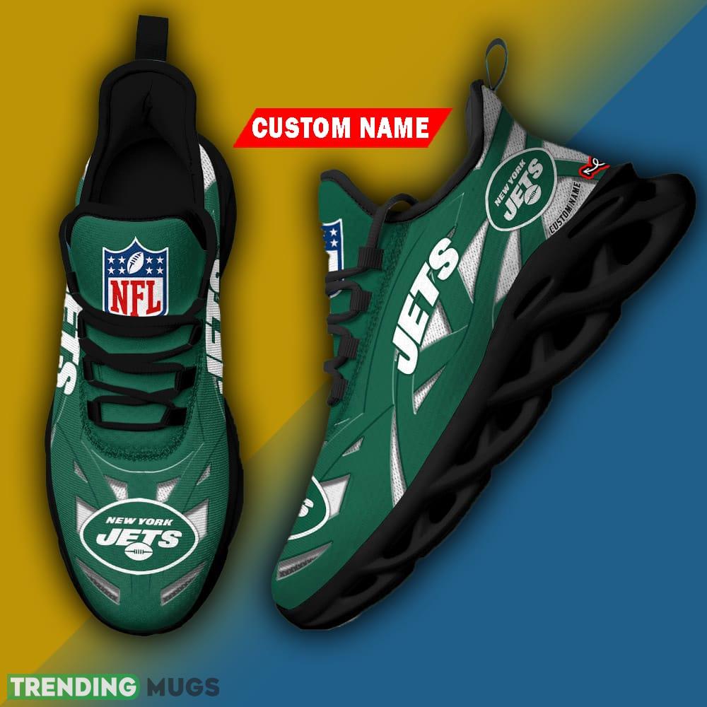Custom Name New York Jets NFL Striped Max Soul Shoes Gift For Men Women - New York Jets-NFL Max Soul Shoe Custom Names_3 Custom Name New York Jets NFL Striped Max Soul Shoes Gift For Men Women - New York Jets-NFL Max Soul Shoe Custom Names_3