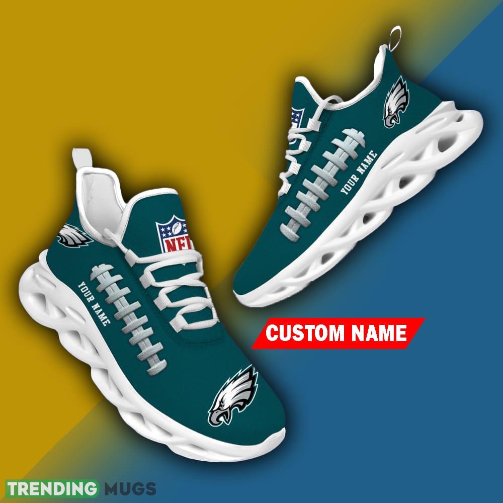 Custom Name Philadelphia Eagles NFL Chunky Sneakers New Design Max Soul Shoes - Custom Name Philadelphia Eagles NFL New Design Max Soul Shoes_3 Custom Name Philadelphia Eagles NFL Chunky Sneakers New Design Max Soul Shoes - Custom Name Philadelphia Eagles NFL New Design Max Soul Shoes_3