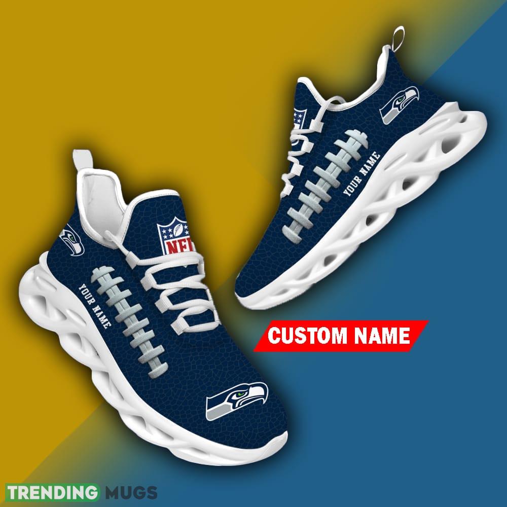Custom Name Seattle seahawks NFL Chunky Sneakers New Design Max Soul Shoes - Custom Name Seattle seahawks NFL New Design Max Soul Shoes_3 Custom Name Seattle seahawks NFL Chunky Sneakers New Design Max Soul Shoes - Custom Name Seattle seahawks NFL New Design Max Soul Shoes_3