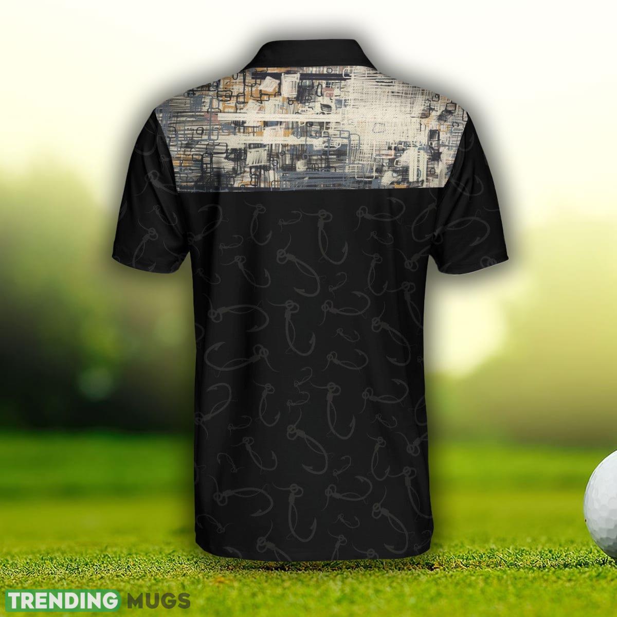 Custom Name Simple Camo Elegant All Over Print, Fish Hook Pattern Fishing Shirt Polo Shirt Polo Shirt Custom Name Simple Camo Elegant All Over Print, Fish Hook Pattern Fishing Shirt Polo Shirt Polo Shirt