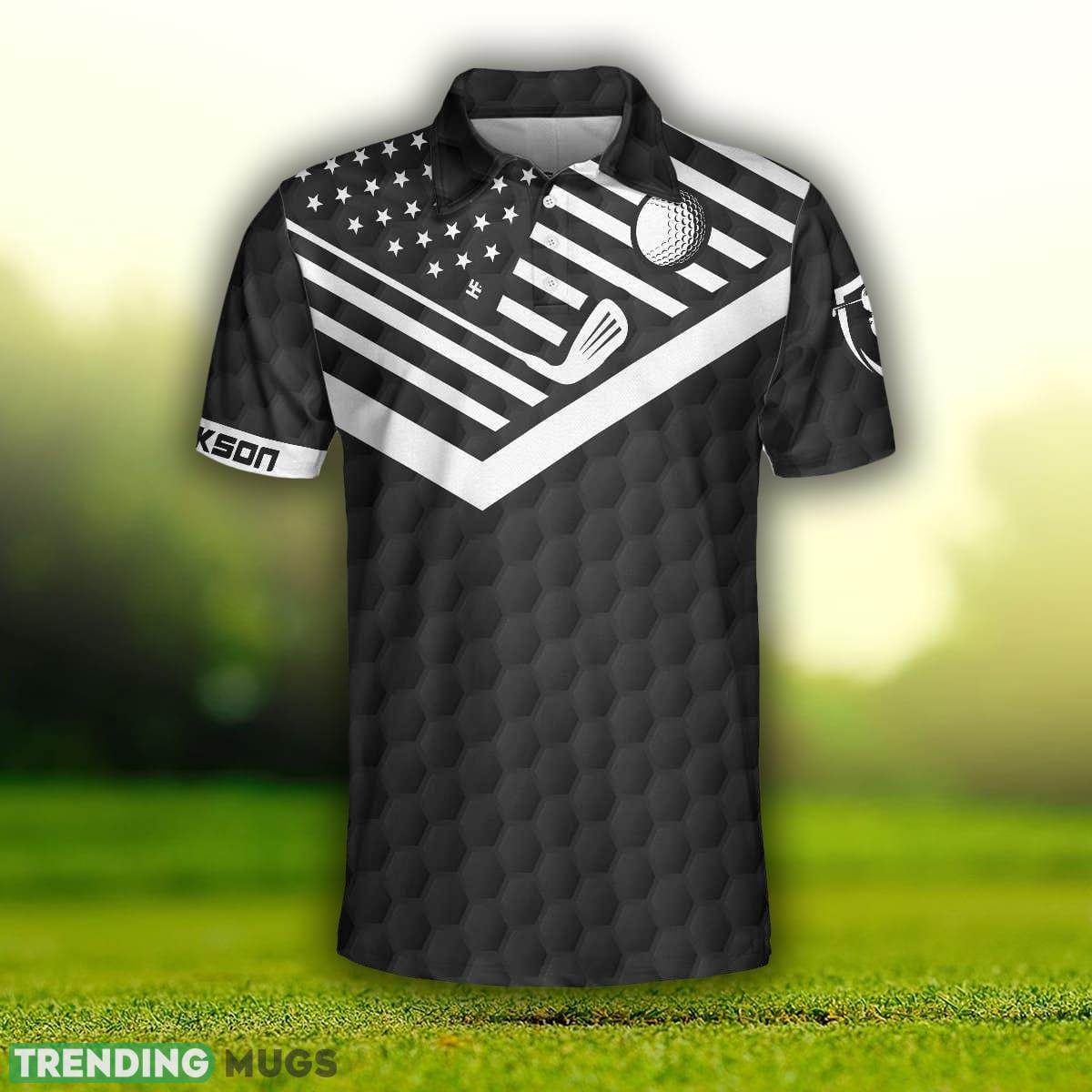 Custom Name The Older I Get The Harder It Is To Find My Balls Golf, Black American Flag Golf Shirt Polo Shirt Polo Shirt Custom Name The Older I Get The Harder It Is To Find My Balls Golf, Black American Flag Golf Shirt Polo Shirt Polo Shirt