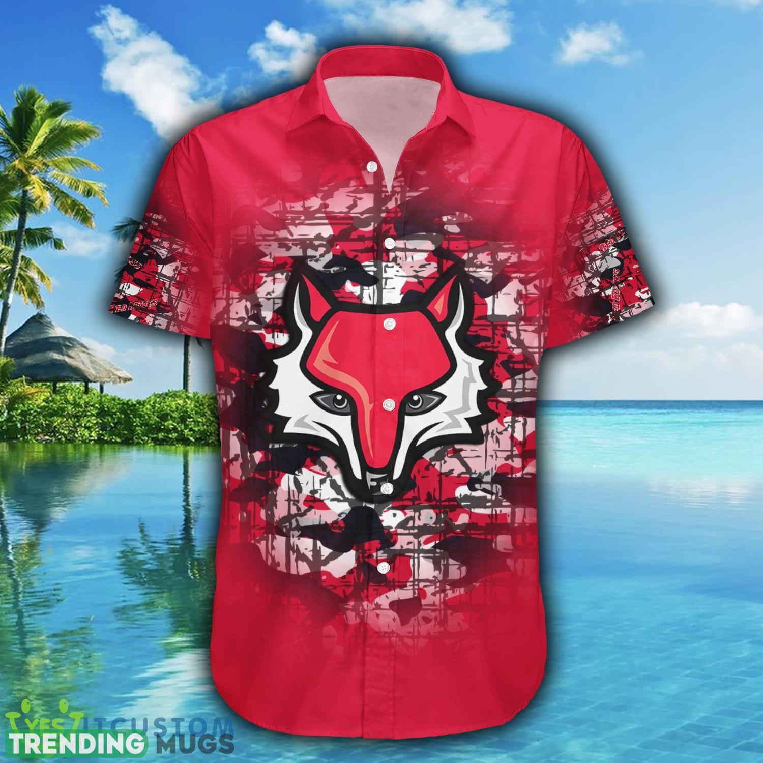 Custom Number And Name Marist Red Foxes Hawaiian Shirt Camouflage Vintage NCAA Gift For Fans - Marist Red Foxes Hawaii Shirt Camouflage Vintage - NCAA_2 Custom Number And Name Marist Red Foxes Hawaiian Shirt Camouflage Vintage NCAA Gift For Fans - Marist Red Foxes Hawaii Shirt Camouflage Vintage - NCAA_2