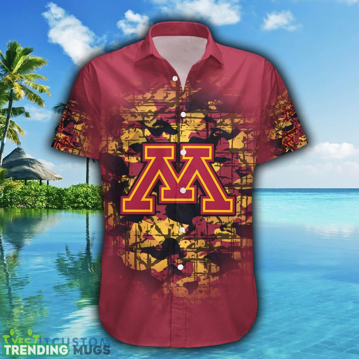 Custom Number And Name Minnesota Golden Gophers Hawaiian Shirt Camouflage Vintage NCAA Gift For Fans - Minnesota Golden Gophers Hawaii Shirt Camouflage Vintage - NCAA_2 Custom Number And Name Minnesota Golden Gophers Hawaiian Shirt Camouflage Vintage NCAA Gift For Fans - Minnesota Golden Gophers Hawaii Shirt Camouflage Vintage - NCAA_2