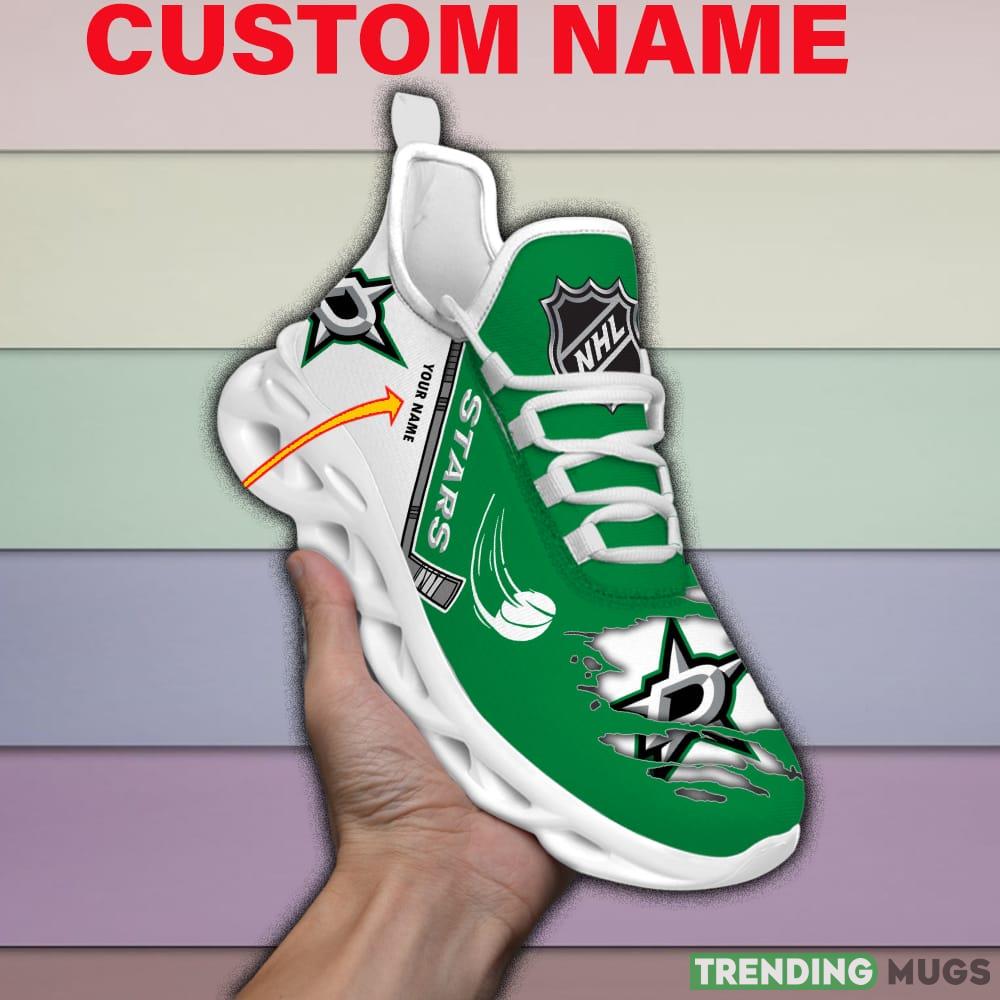 Dallas Stars NHL Max Soul Shoes Custom Name For Men And Women Running Sneakers Max Soul Dallas Stars NHL Max Soul Shoes Custom Name For Men And Women Running Sneakers Max Soul