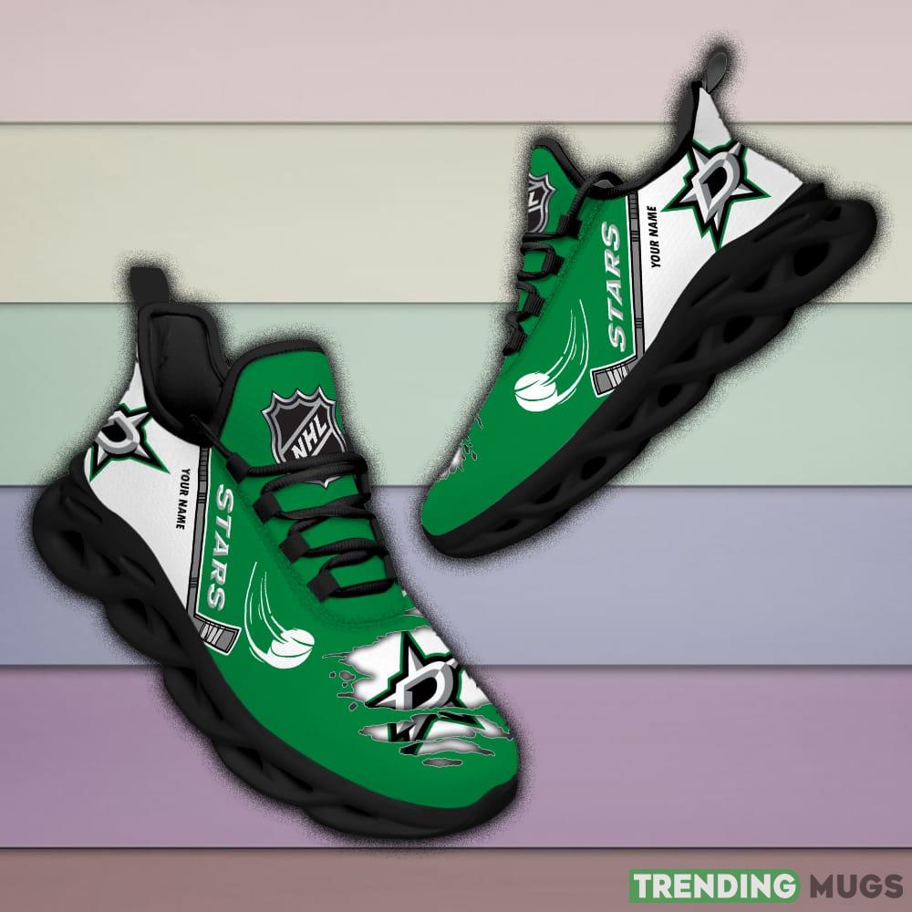 Dallas Stars NHL Max Soul Shoes Custom Name For Men And Women Running Sneakers Max Soul Dallas Stars NHL Max Soul Shoes Custom Name For Men And Women Running Sneakers Max Soul
