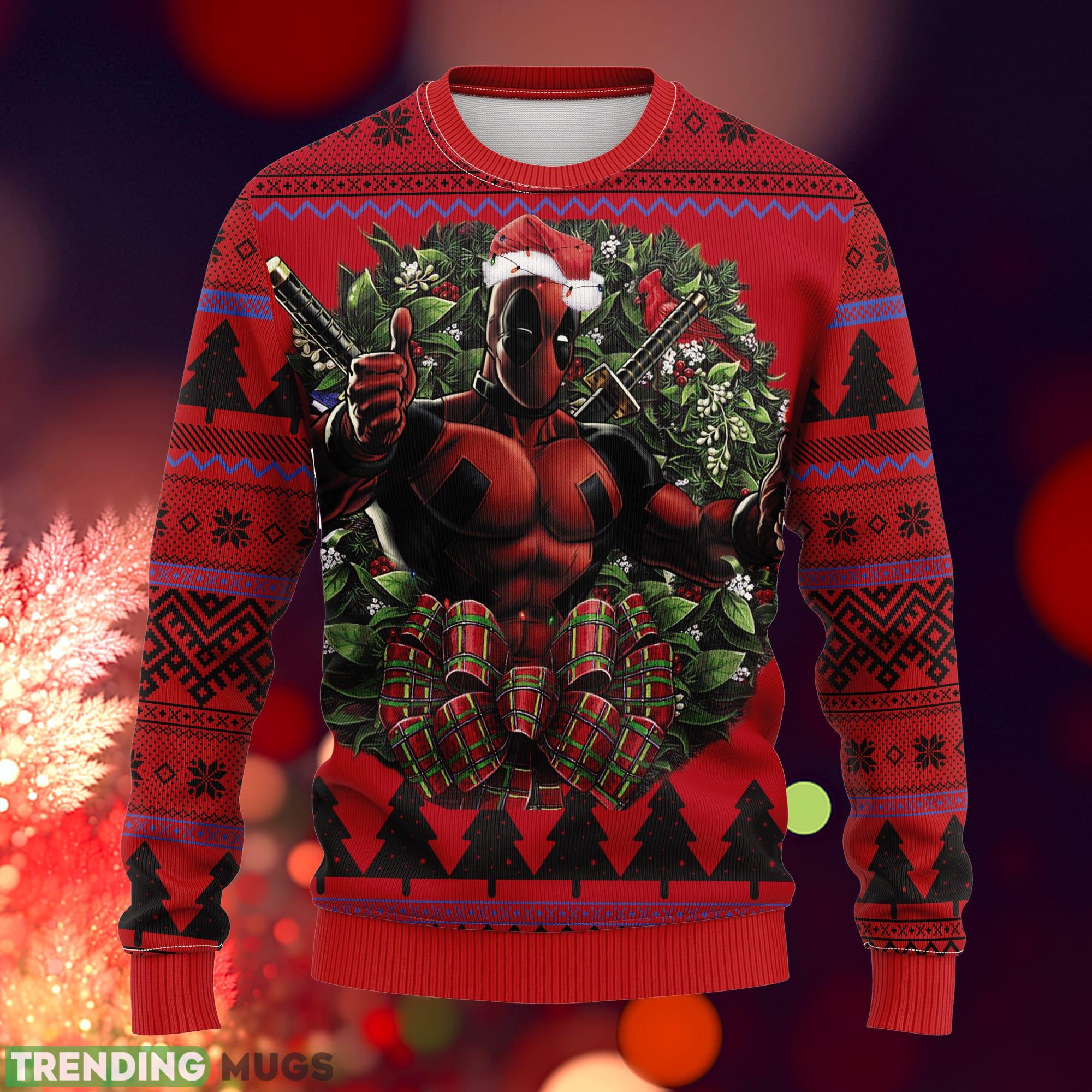 Deadpool Noel Ideas Ugly Christmas Sweater Gift Thanksgiving - Deadpool Noel Ideas Ugly Christmas Sweater Gift Thanksgiving_1 Deadpool Noel Ideas Ugly Christmas Sweater Gift Thanksgiving - Deadpool Noel Ideas Ugly Christmas Sweater Gift Thanksgiving_1