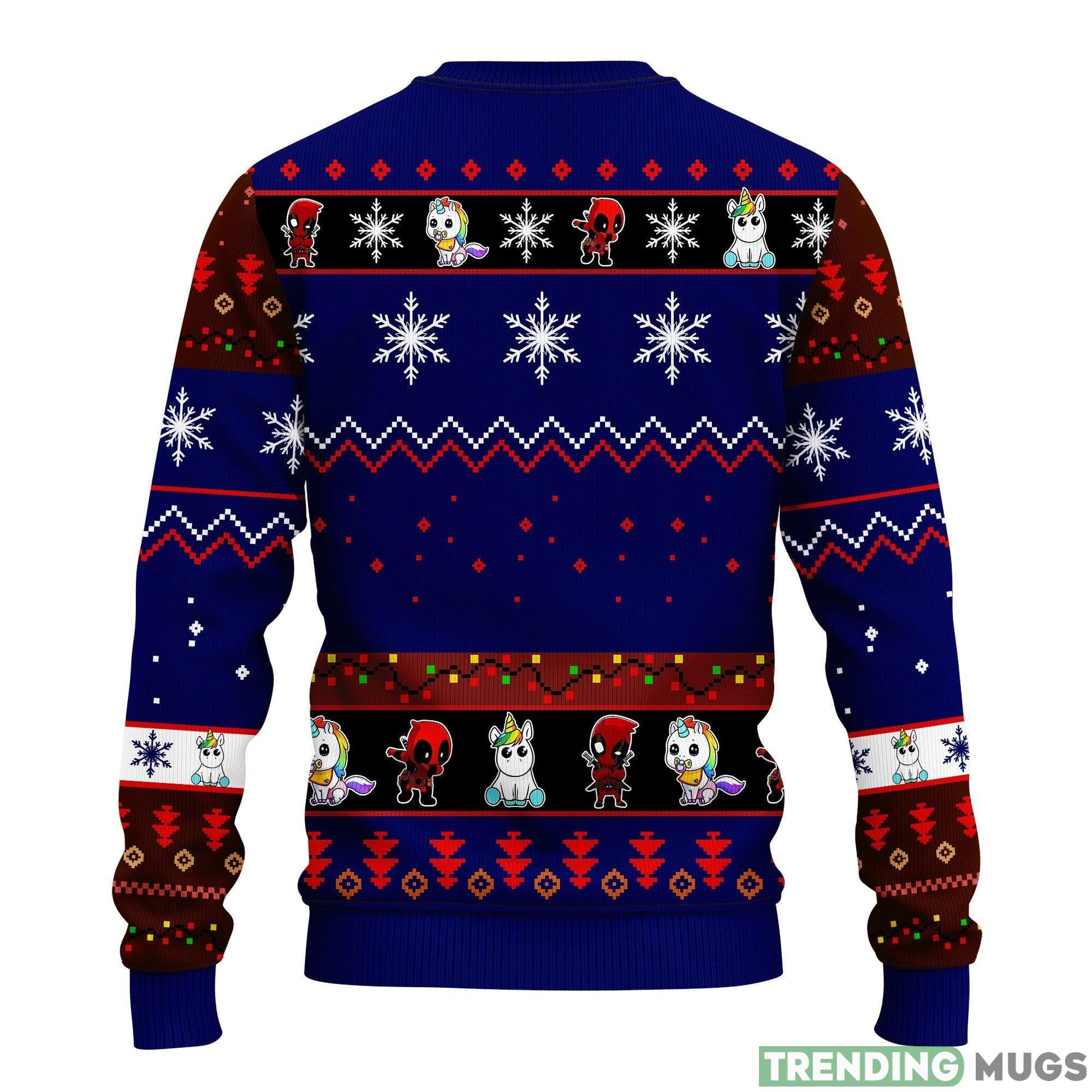 Deadpool Unicorn Blue 1 Thanksgiving Women Mens Ugly Christmas Sweater 3D Sweater Deadpool Unicorn Blue 1 Thanksgiving Women Mens Ugly Christmas Sweater 3D Sweater