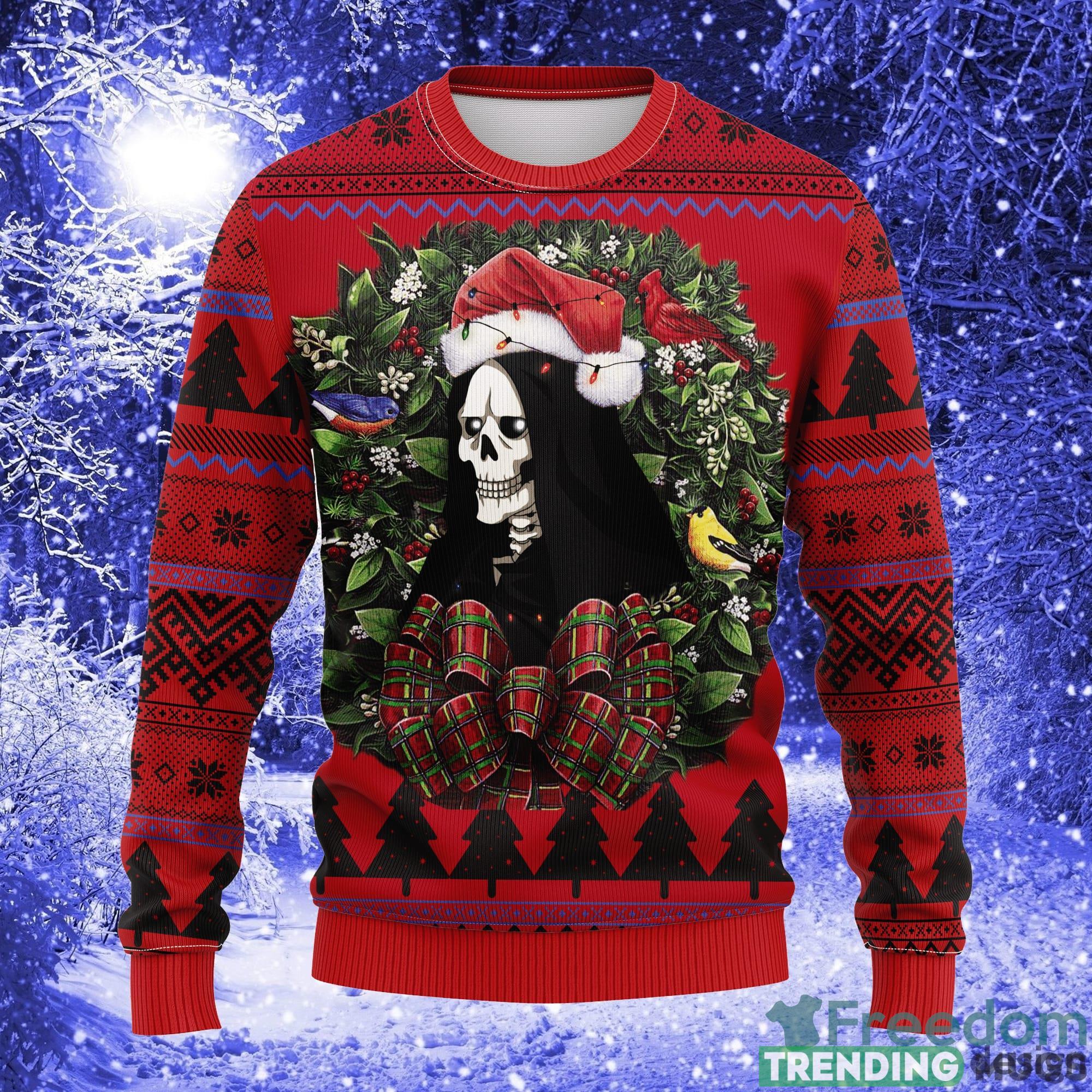 Death Noel Mc Thanksgiving Women Mens Ugly Christmas Sweater - Death Noel Mc Ugly Christmas Sweater Ugly Christmas Sweater Thanksgiving Gift_1 Death Noel Mc Thanksgiving Women Mens Ugly Christmas Sweater - Death Noel Mc Ugly Christmas Sweater Ugly Christmas Sweater Thanksgiving Gift_1