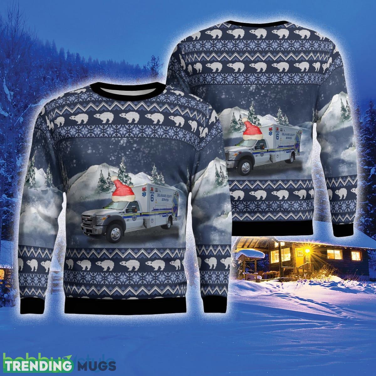 Delaware Ohio Delaware County EMS 3D Sweater For Men And Women Gift For Christmas - Delaware, Ohio, Delaware County EMS Ugly Sweater_1 Delaware Ohio Delaware County EMS 3D Sweater For Men And Women Gift For Christmas - Delaware, Ohio, Delaware County EMS Ugly Sweater_1