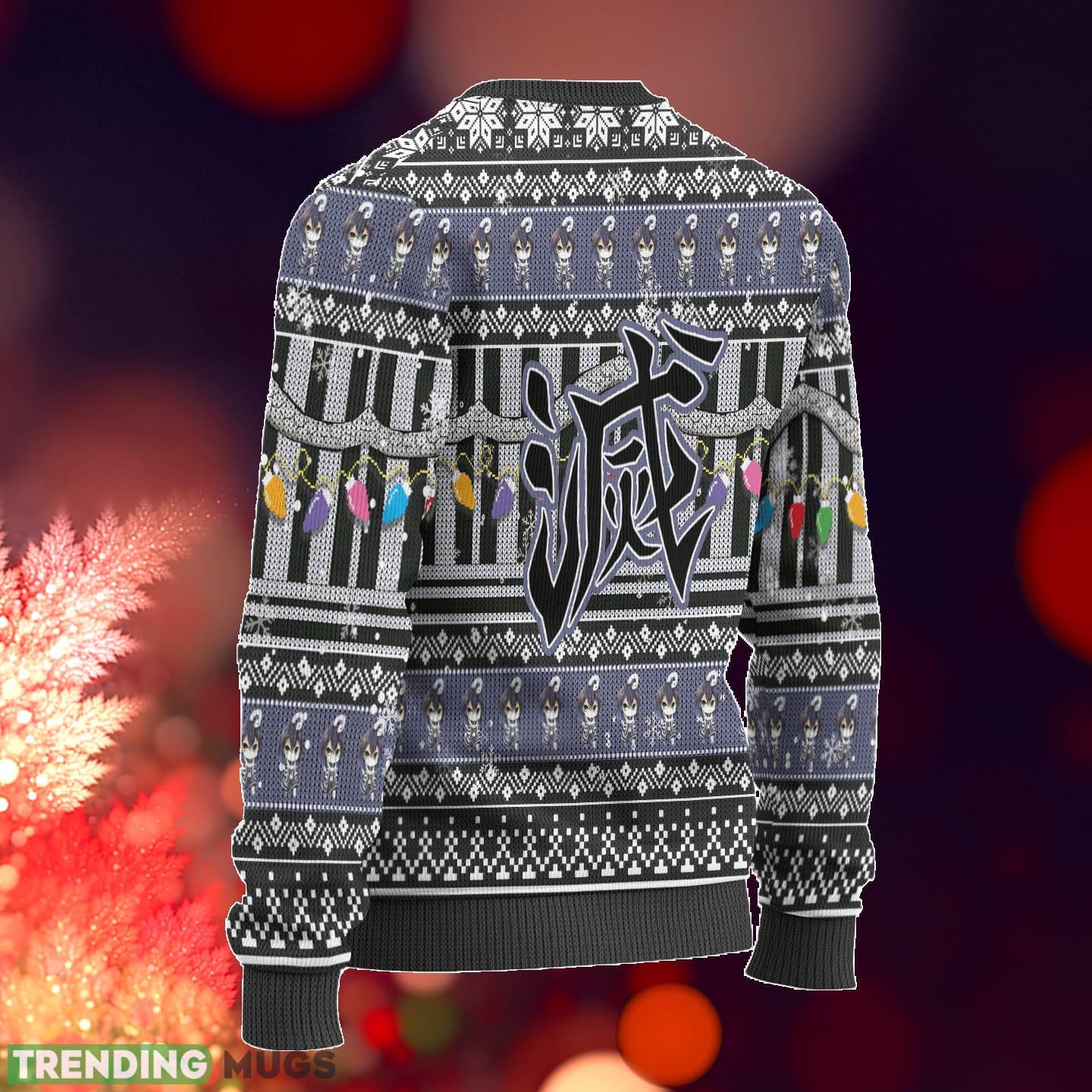 Demon Slayer Obanai Iguro Anime Xmas Ideas Ugly Christmas Sweater Gift Thanksgiving 3D Sweater Demon Slayer Obanai Iguro Anime Xmas Ideas Ugly Christmas Sweater Gift Thanksgiving 3D Sweater