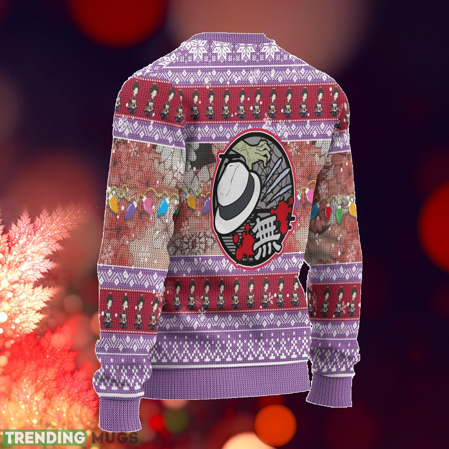Demon Slayer Tamayo Anime Xmas Ideas Ugly Christmas Sweater Gift Thanksgiving 3D Sweater Demon Slayer Tamayo Anime Xmas Ideas Ugly Christmas Sweater Gift Thanksgiving 3D Sweater